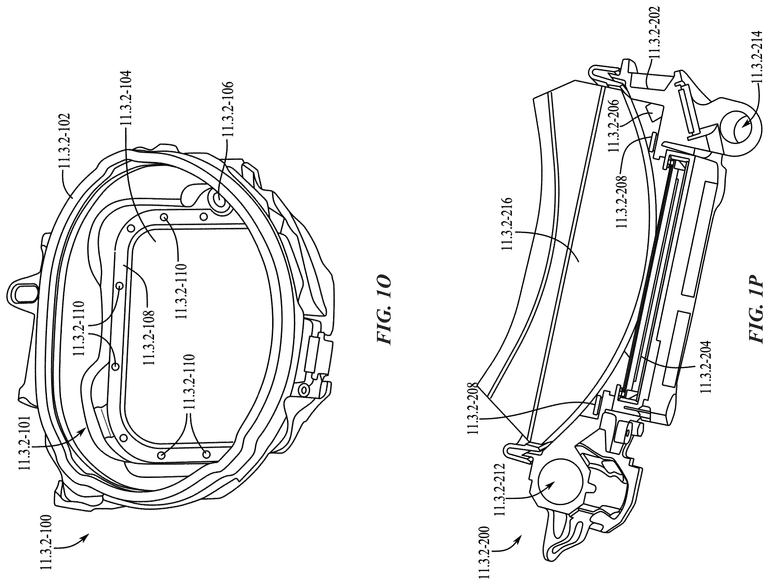 Patent US12613571 Figure 11 – User interfaces for breath tracking