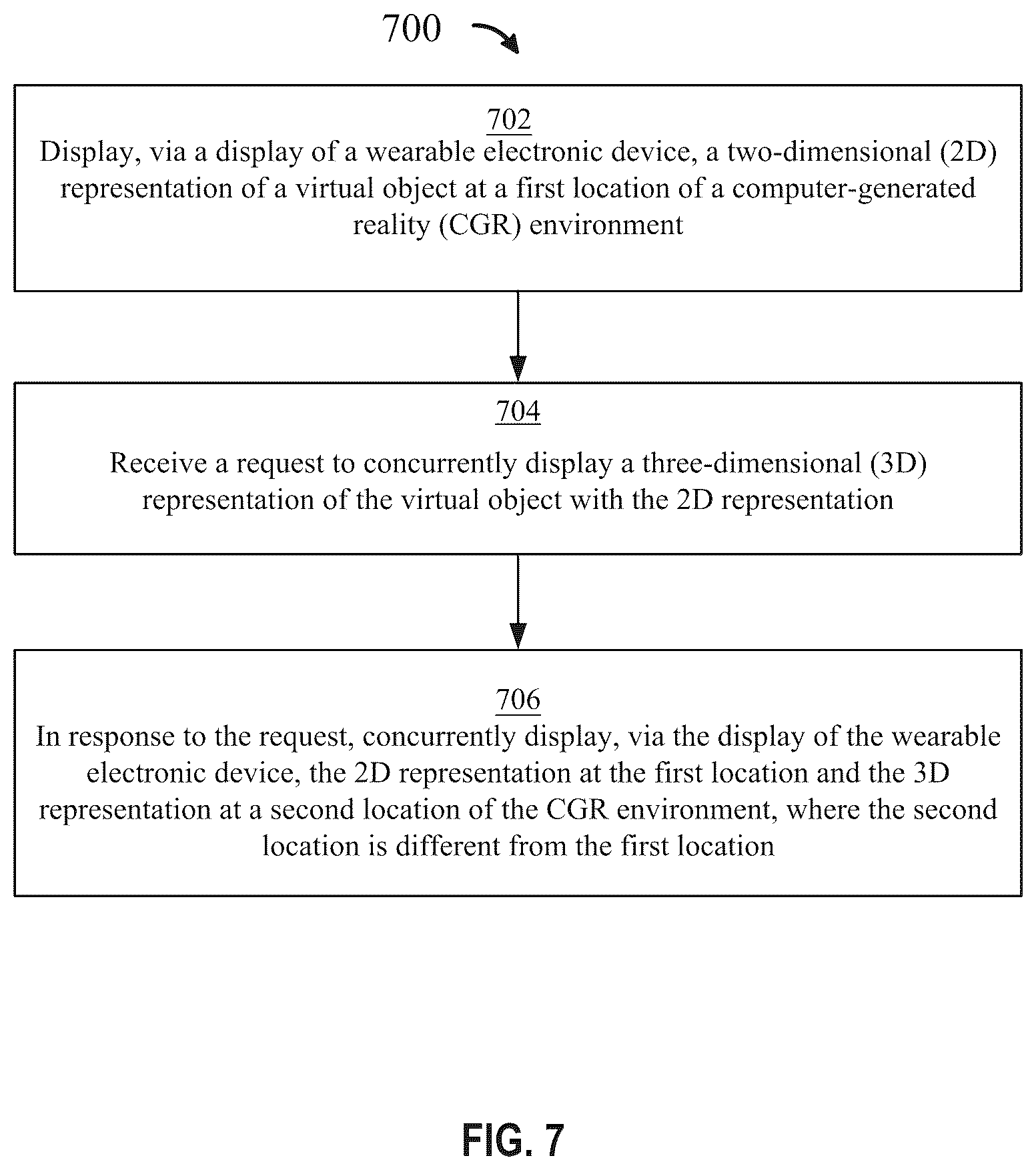 Patent US12613572 Figure 18 – Controlling representations of virtual objects in a computer-generated reality environment