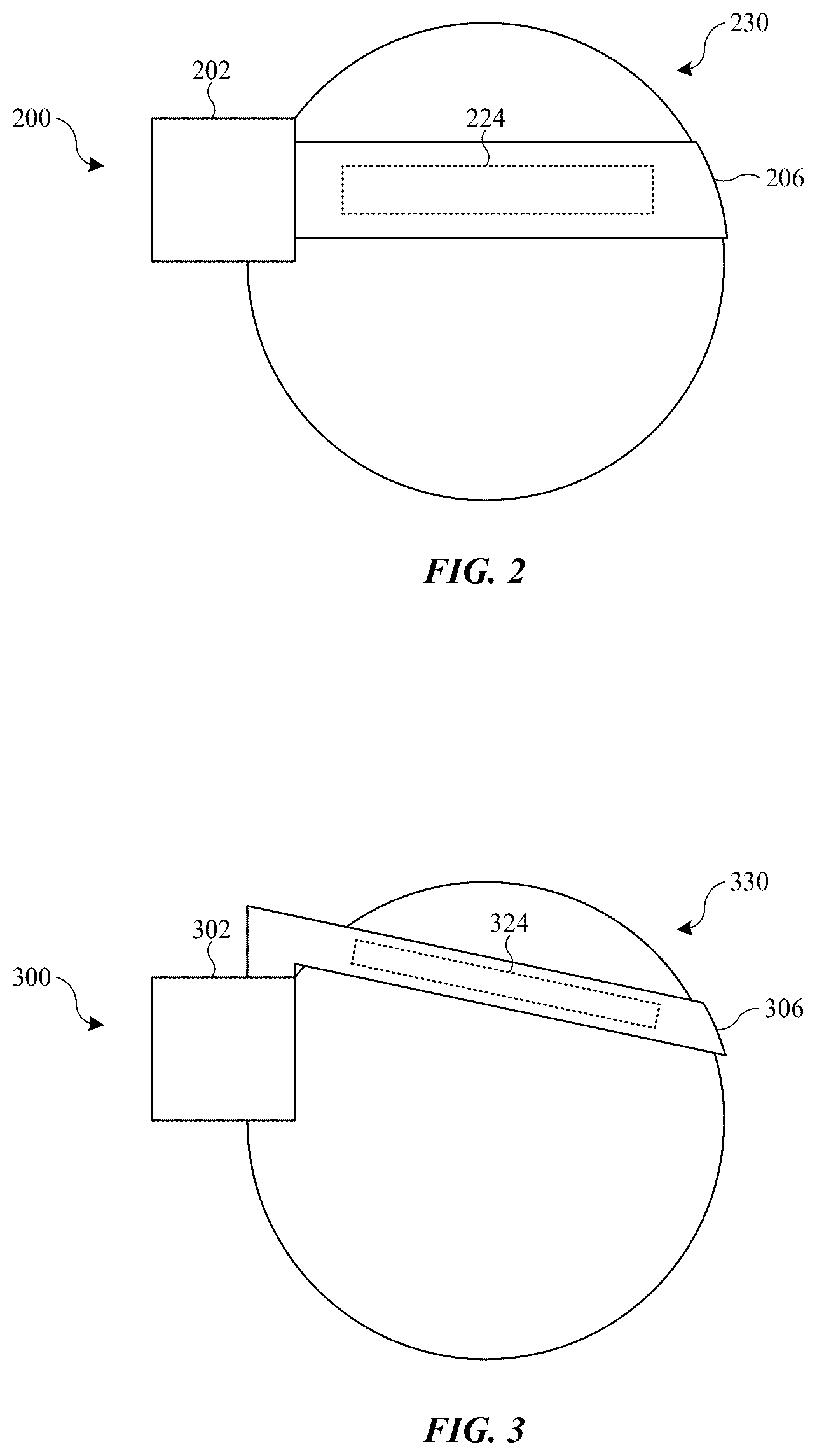 Patent US12613574 Figure 2 – Head-mounted device with tension adjustment