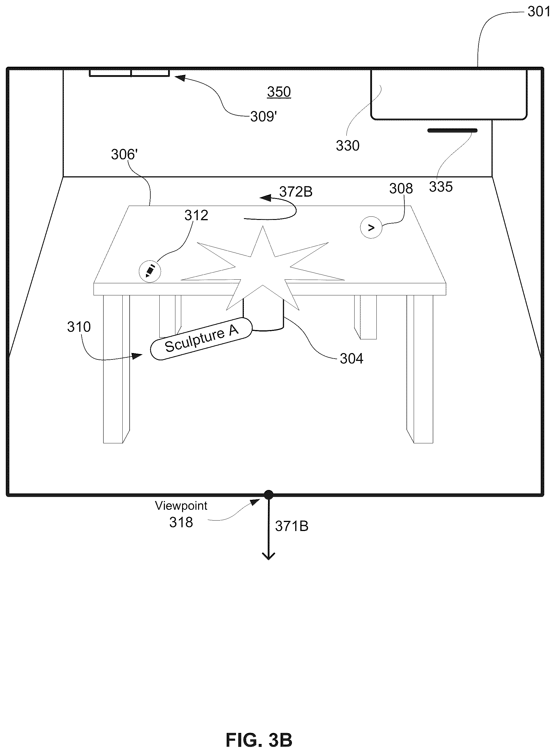 Patent US12613575 Figure 4 – Systems and methods of transitioning display of a three-dimensional object based on tilt