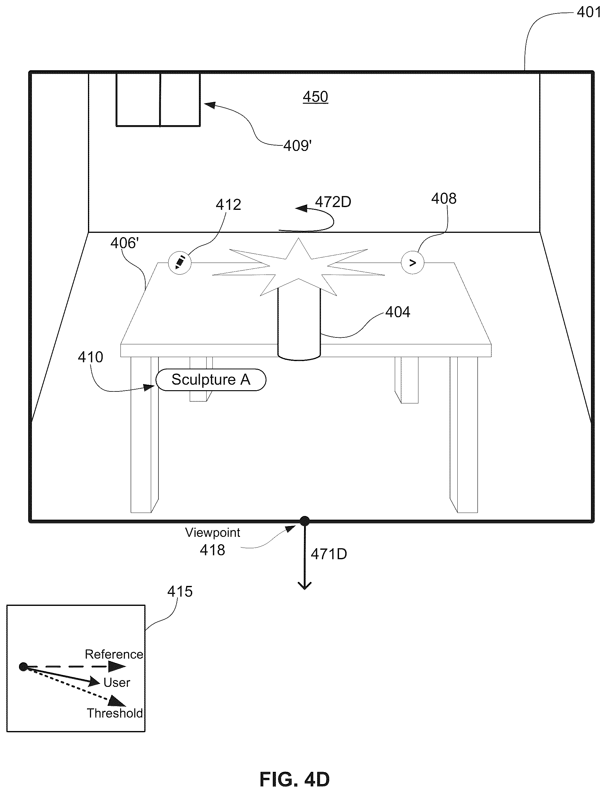 Patent US12613575 Figure 12 – Systems and methods of transitioning display of a three-dimensional object based on tilt