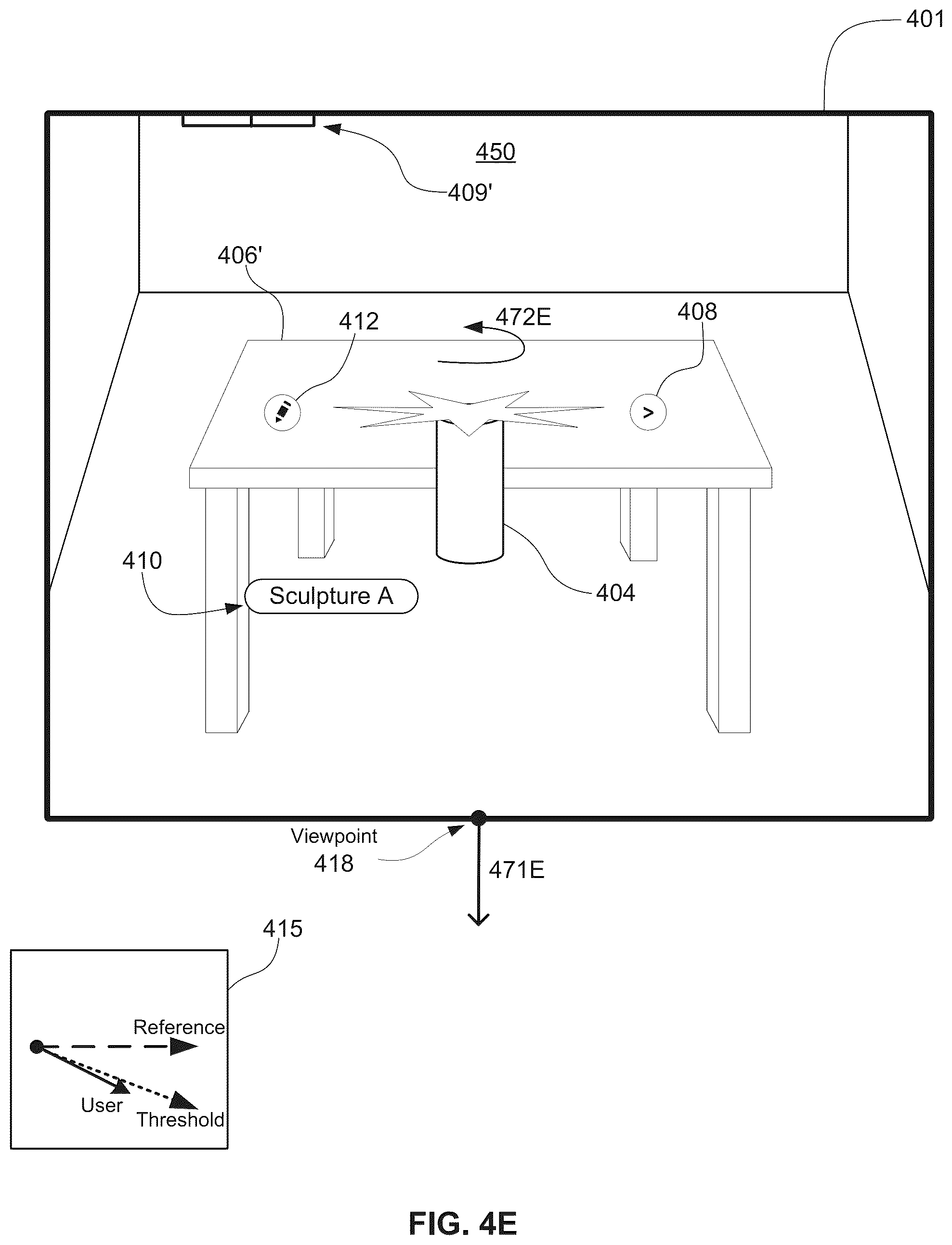 Patent US12613575 Figure 13 – Systems and methods of transitioning display of a three-dimensional object based on tilt