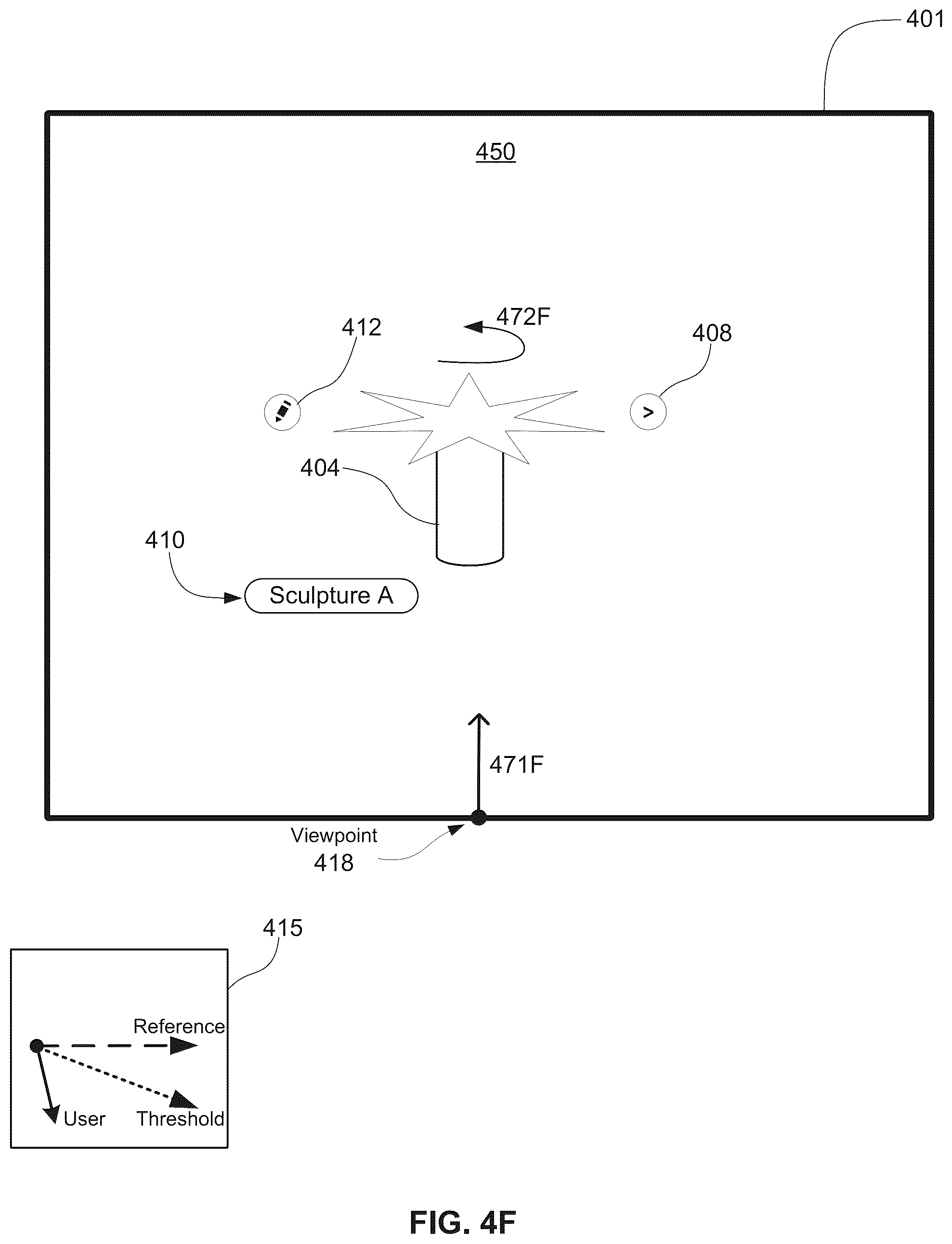 Patent US12613575 Figure 14 – Systems and methods of transitioning display of a three-dimensional object based on tilt