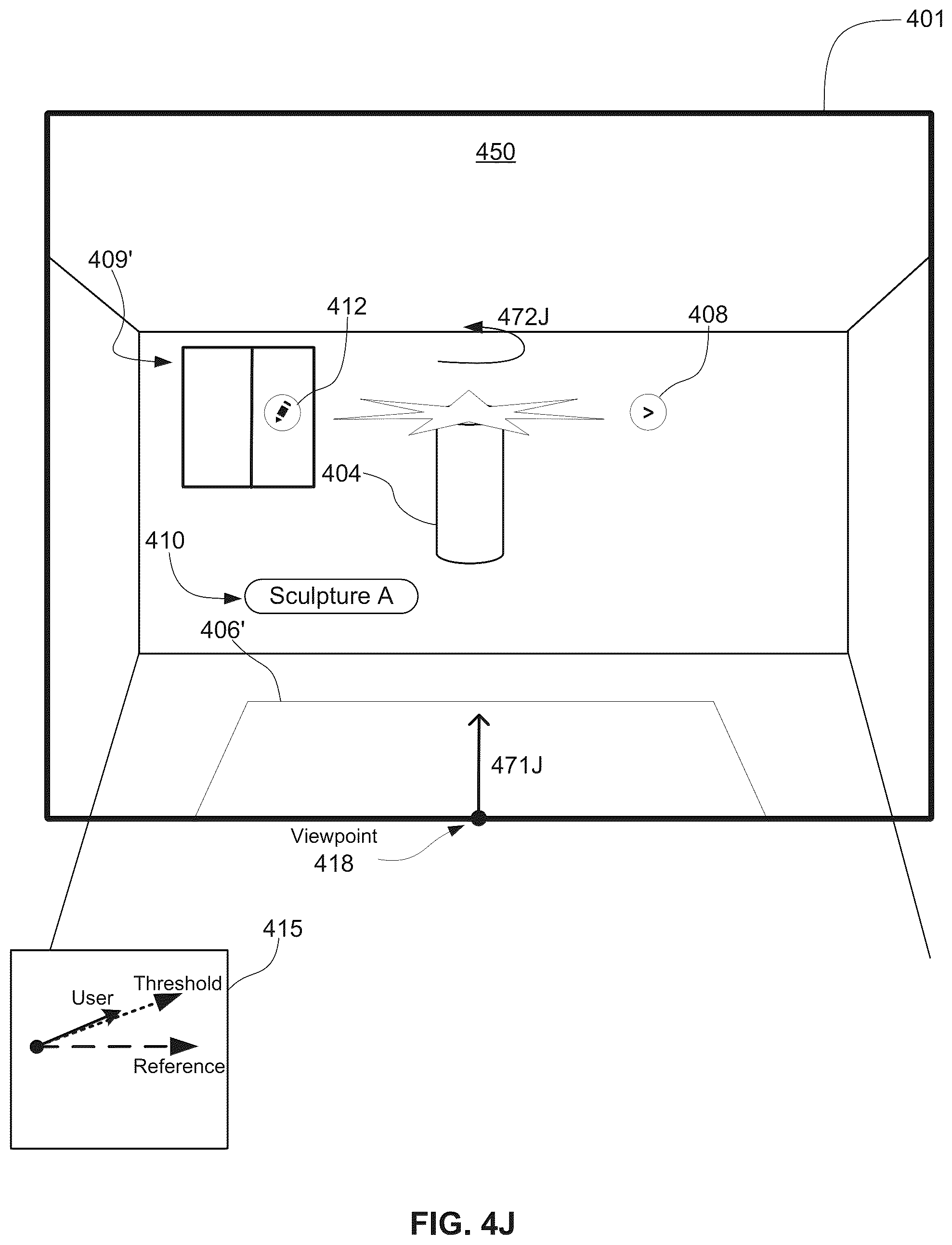 Patent US12613575 Figure 18 – Systems and methods of transitioning display of a three-dimensional object based on tilt