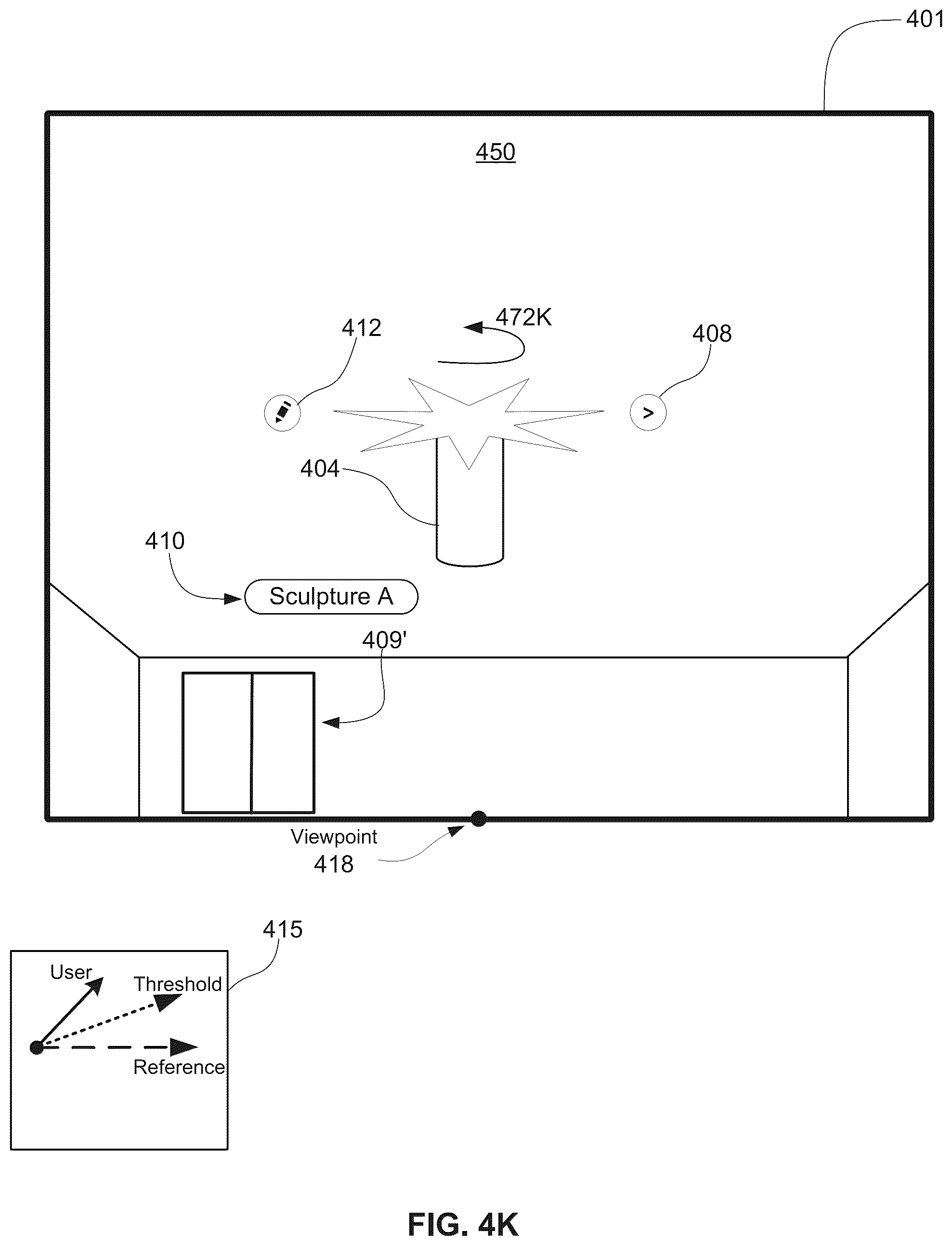 Patent US12613575 Figure 19 – Systems and methods of transitioning display of a three-dimensional object based on tilt