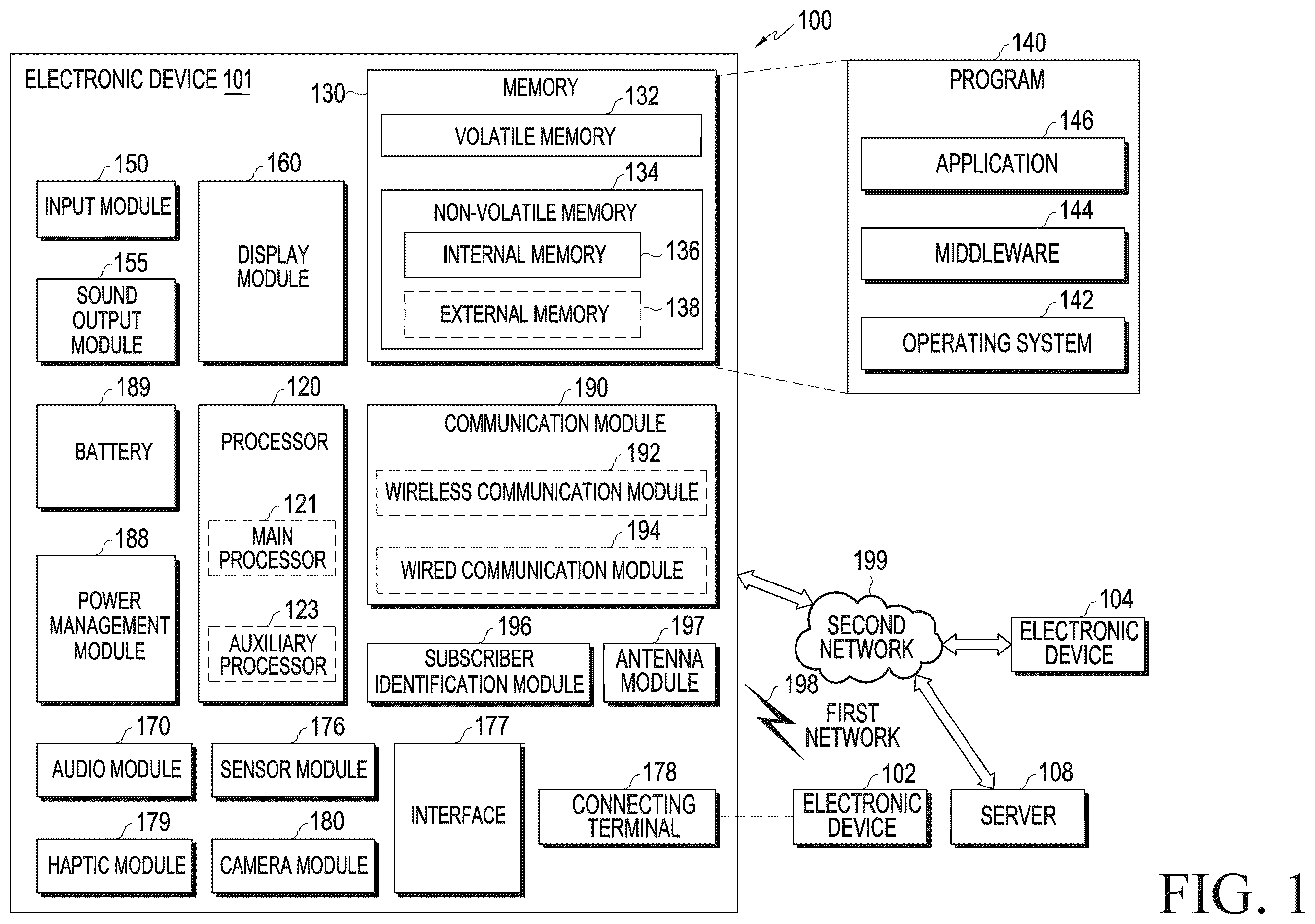 Patent US12613576 Figure 1 – Wearable device providing immersive experience and method of controlling same