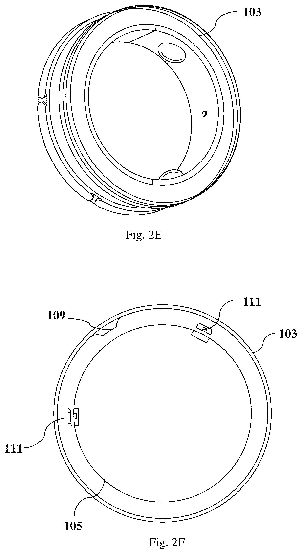 Patent US12613577 Figure 3 – Wearable ring device with rotating interface for performing communication operation