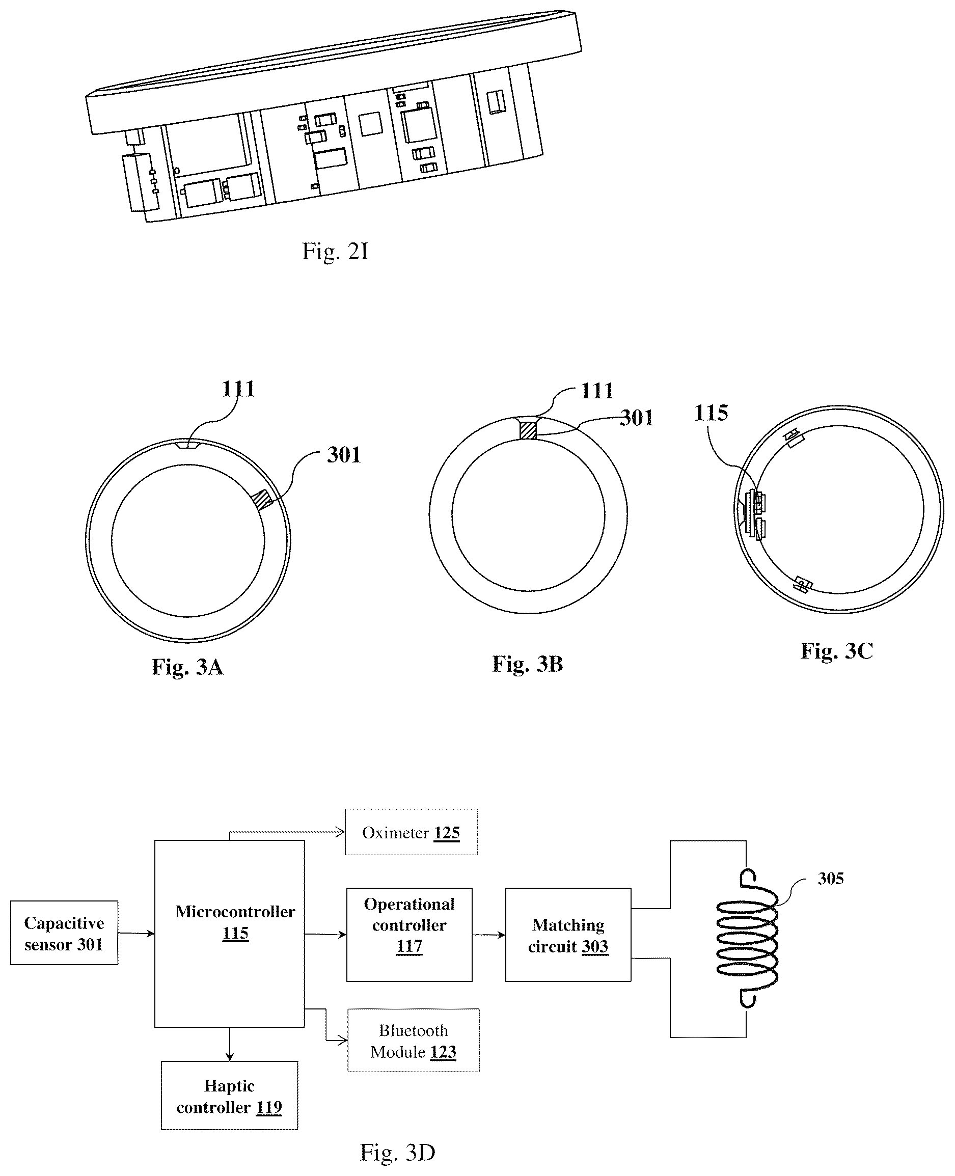 Patent US12613577 Figure 5 – Wearable ring device with rotating interface for performing communication operation