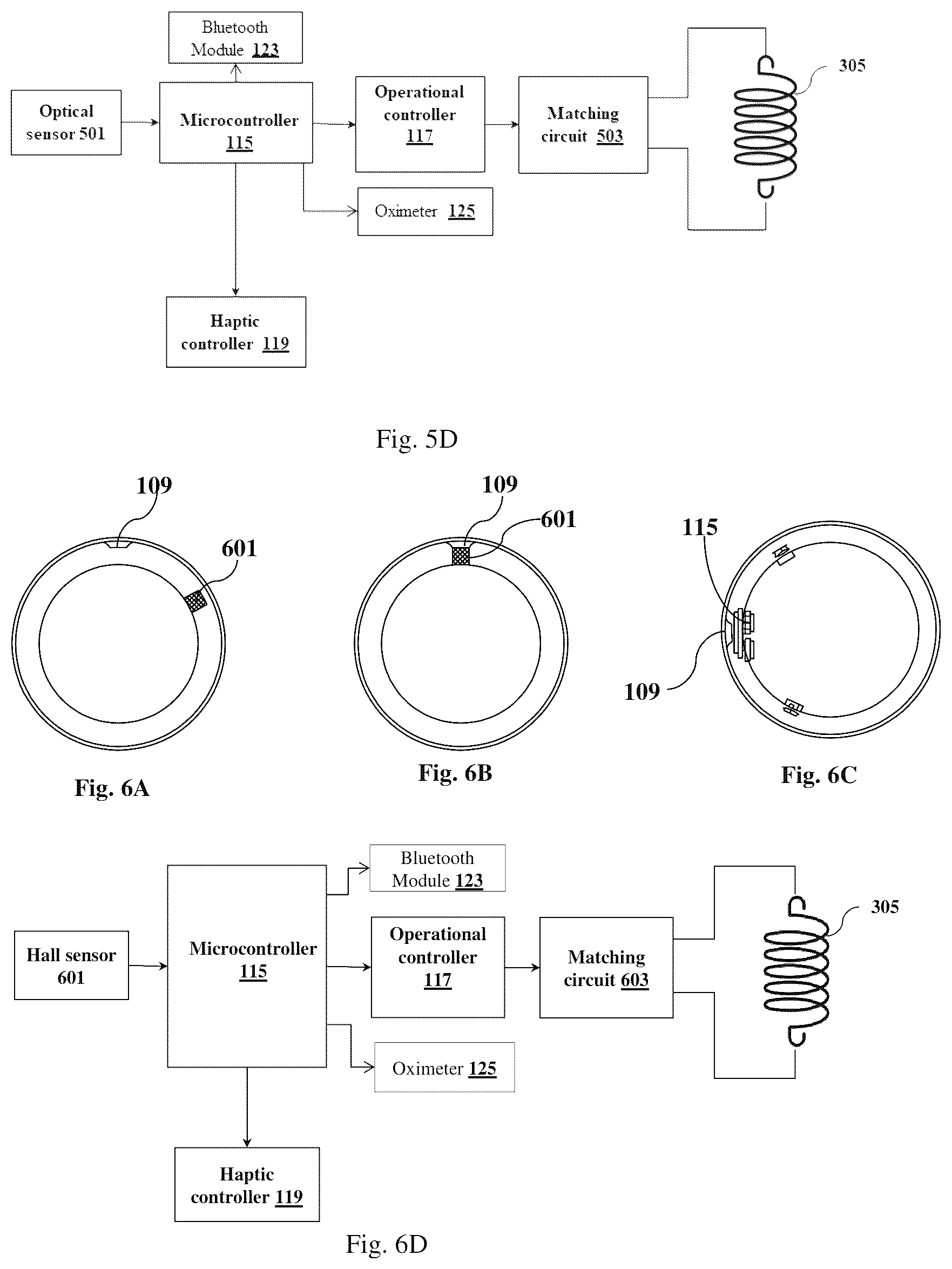 Patent US12613577 Figure 7 – Wearable ring device with rotating interface for performing communication operation