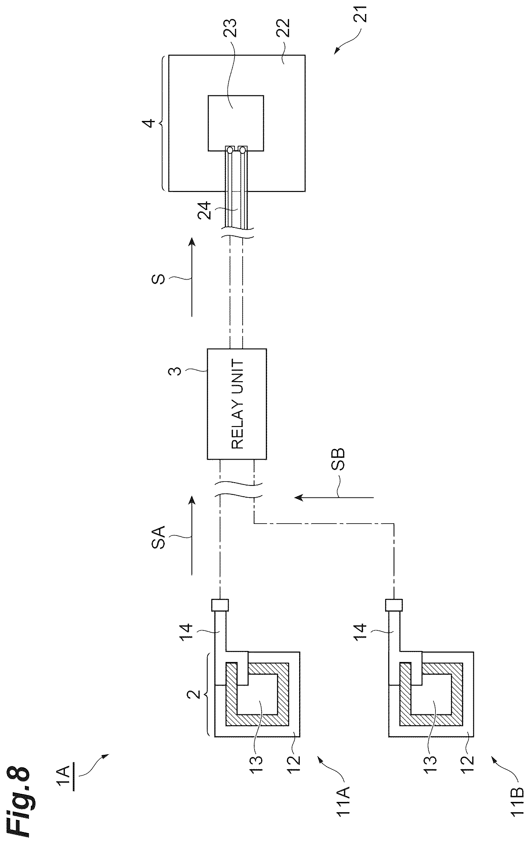 Patent US12613578 Figure 8 – Tactile sense transmission device and tactile sense transmission method