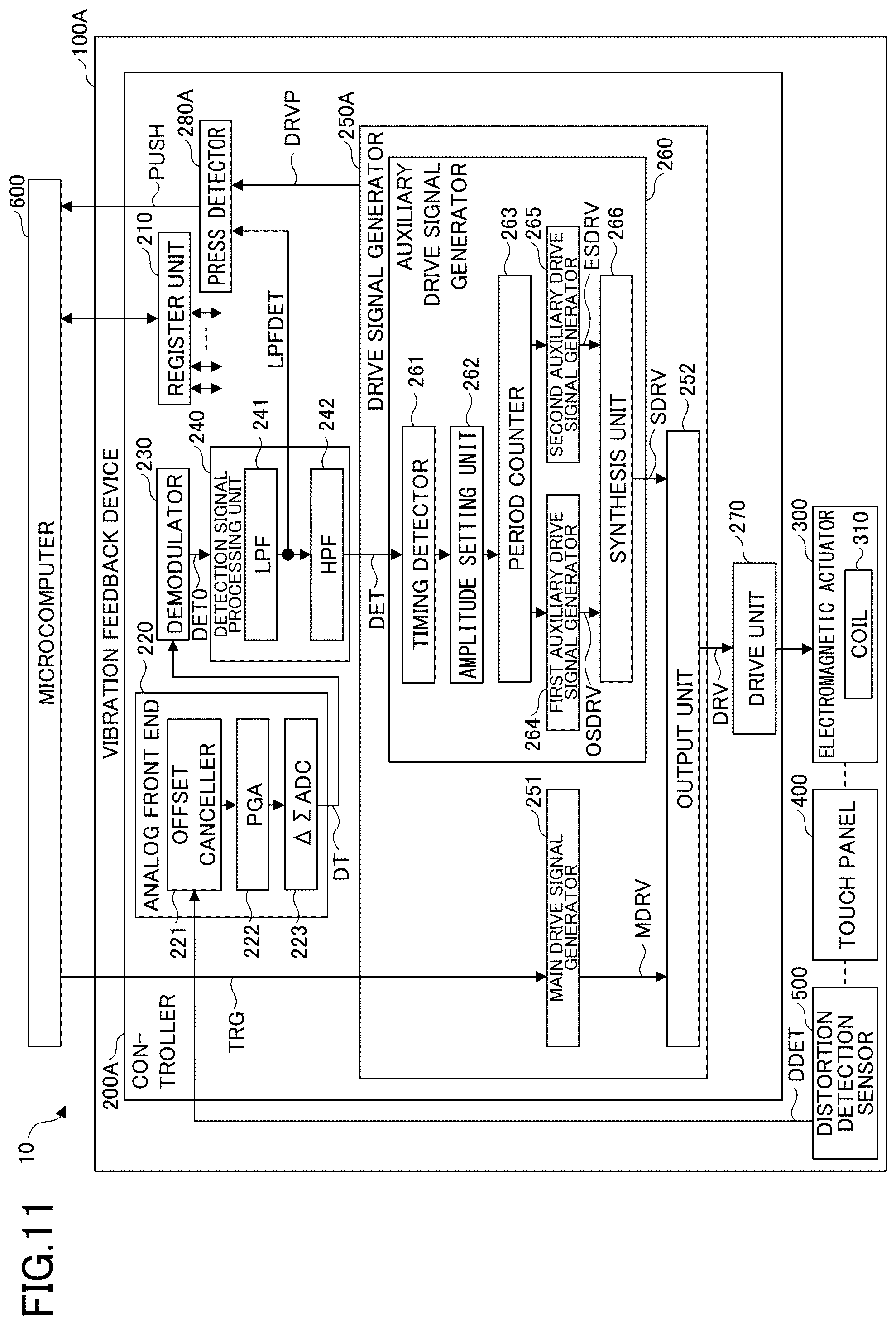 Patent US12613582 Figure 11 – Controller and vibration feedback device