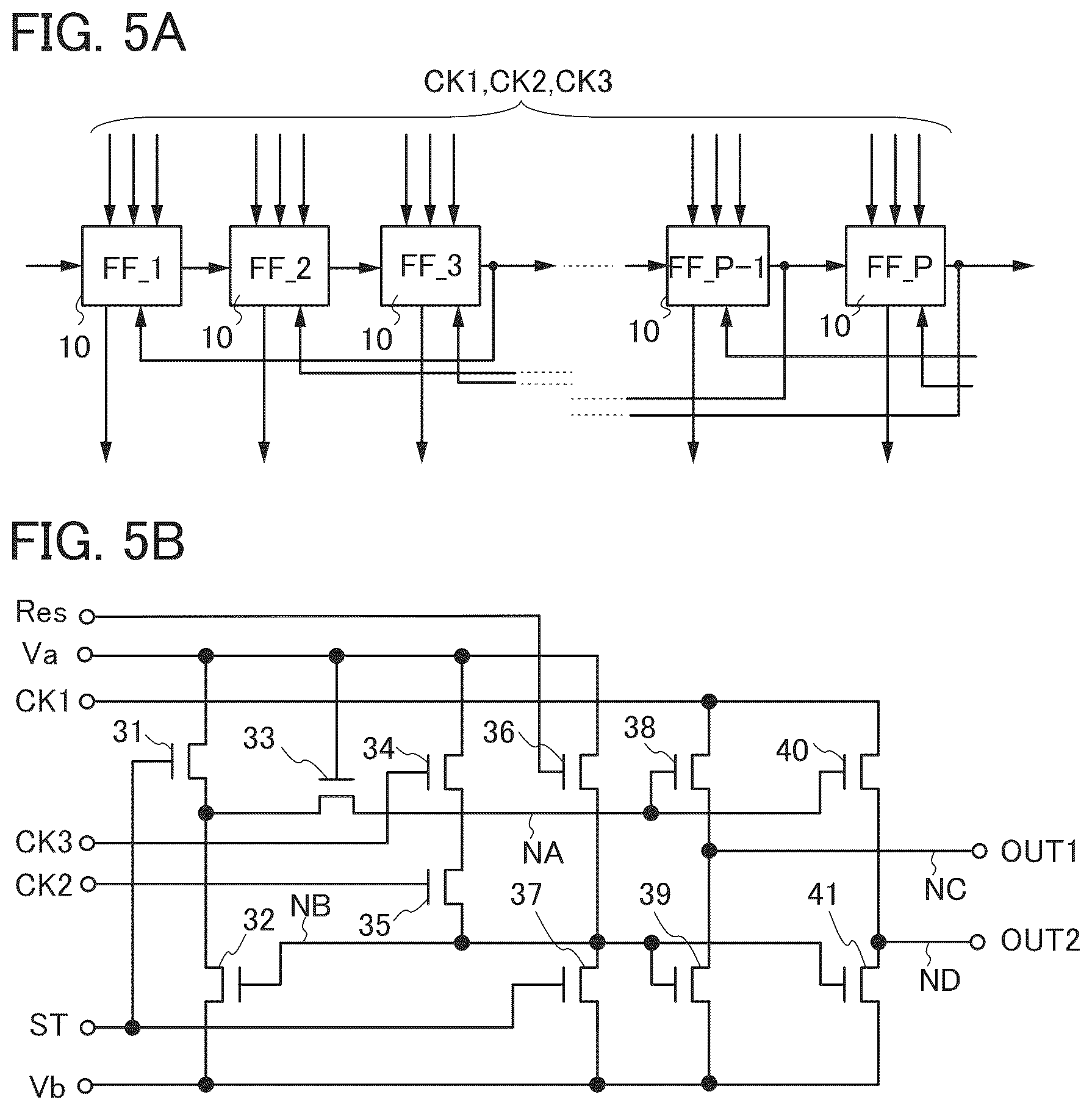 Patent US12613590 Figure 5 – Semiconductor display device and driving method the same