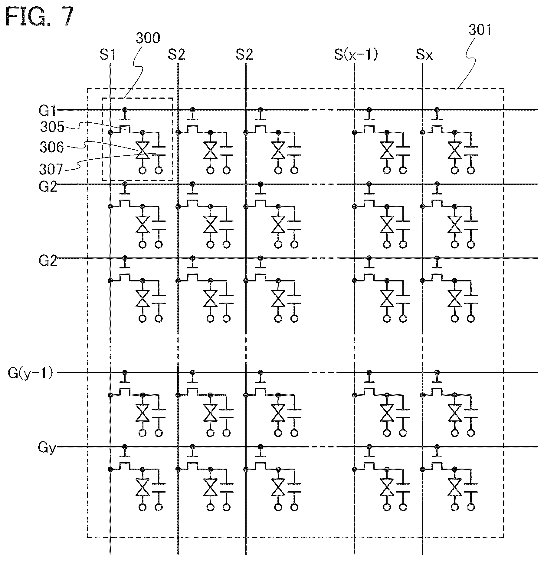 Patent US12613590 Figure 7 – Semiconductor display device and driving method the same
