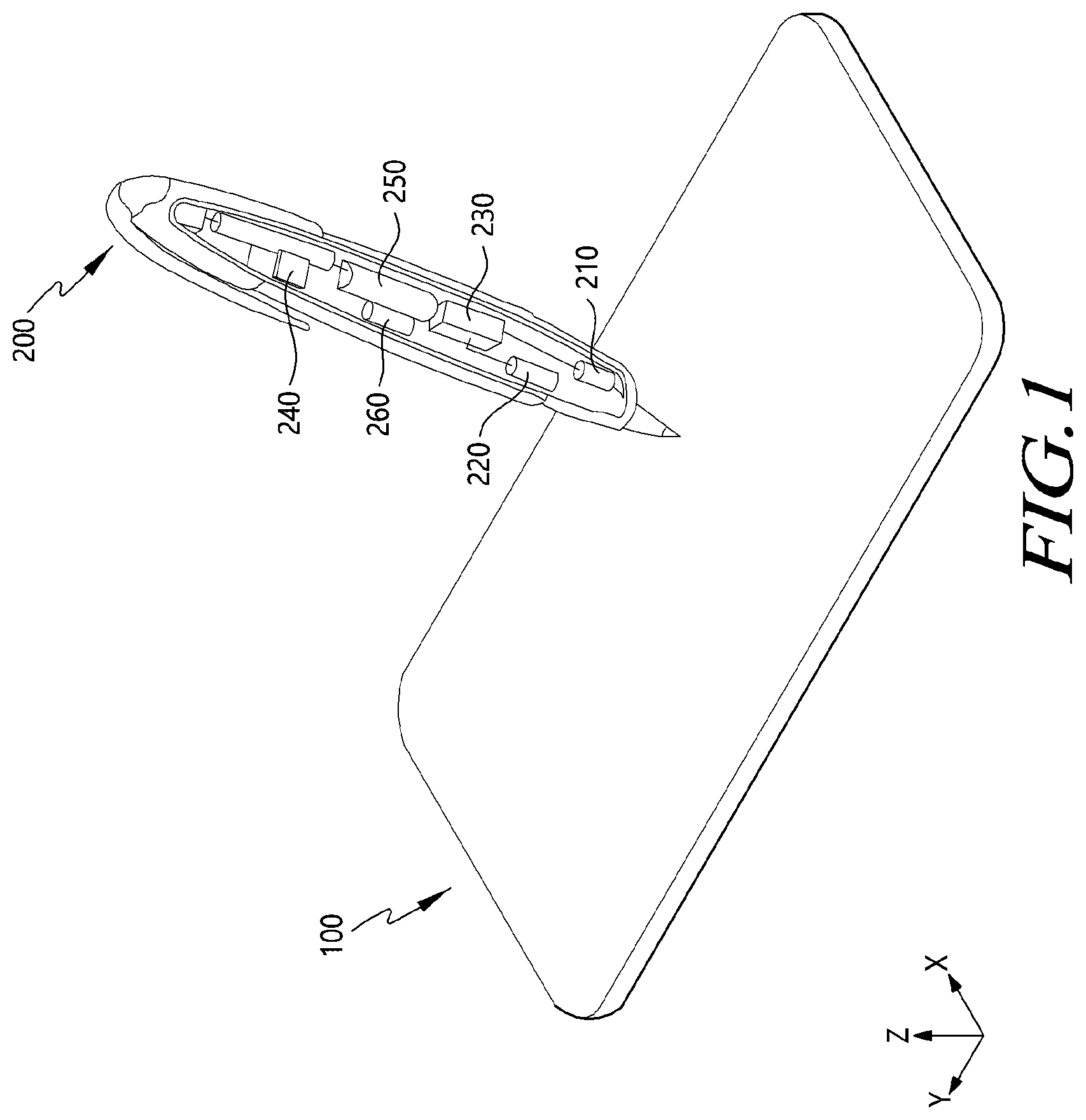 Patent US12613591 Figure 1 – Touch display device and touch driving method