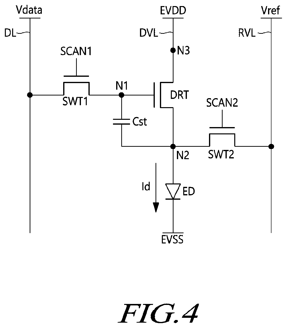 Patent US12613591 Figure 3 – Touch display device and touch driving method