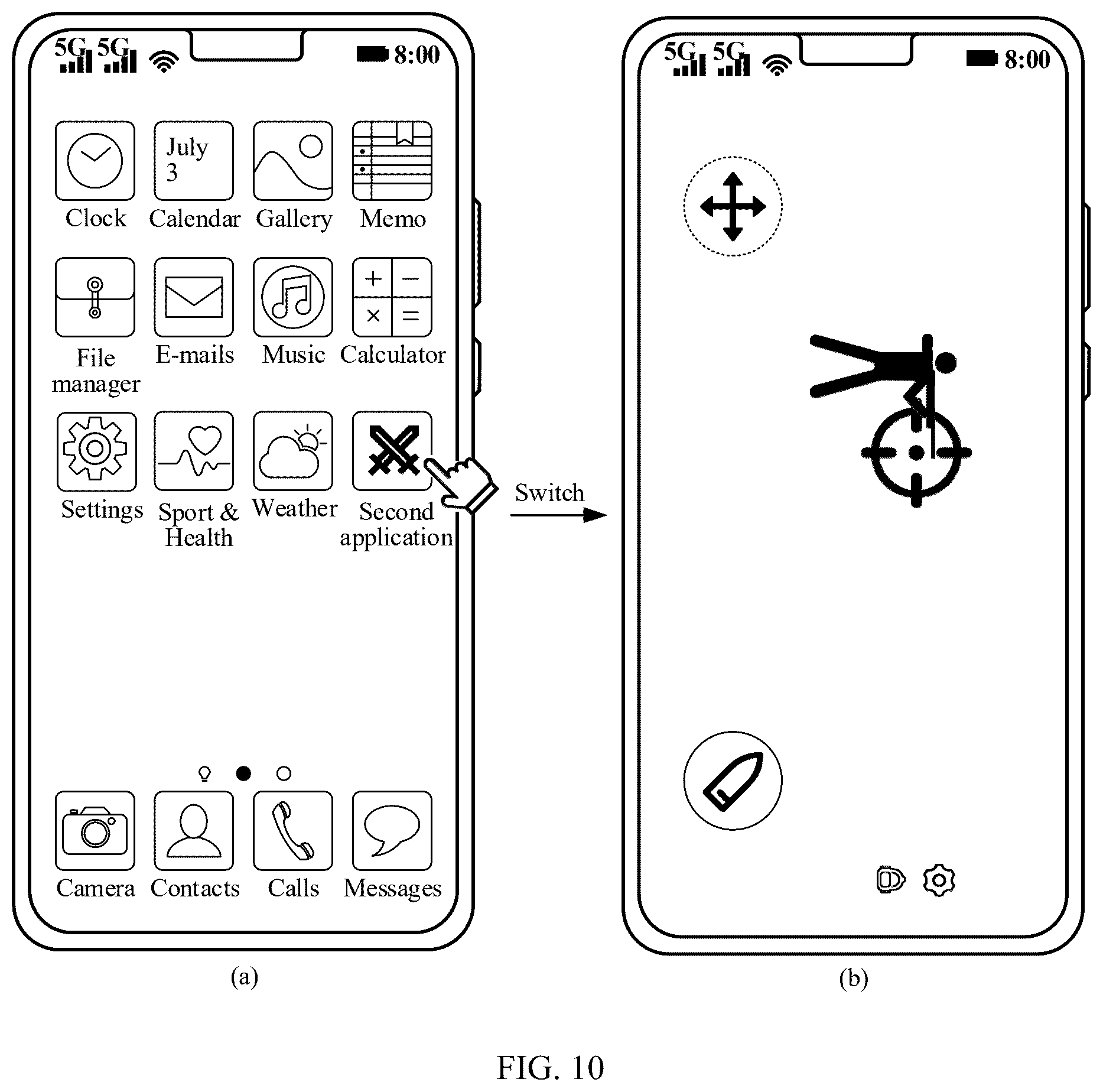 Patent US12613595 Figure 9 – Touch scanning method, touch screen, and electronic device