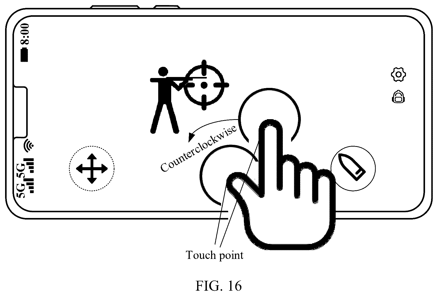 Patent US12613595 Figure 15 – Touch scanning method, touch screen, and electronic device