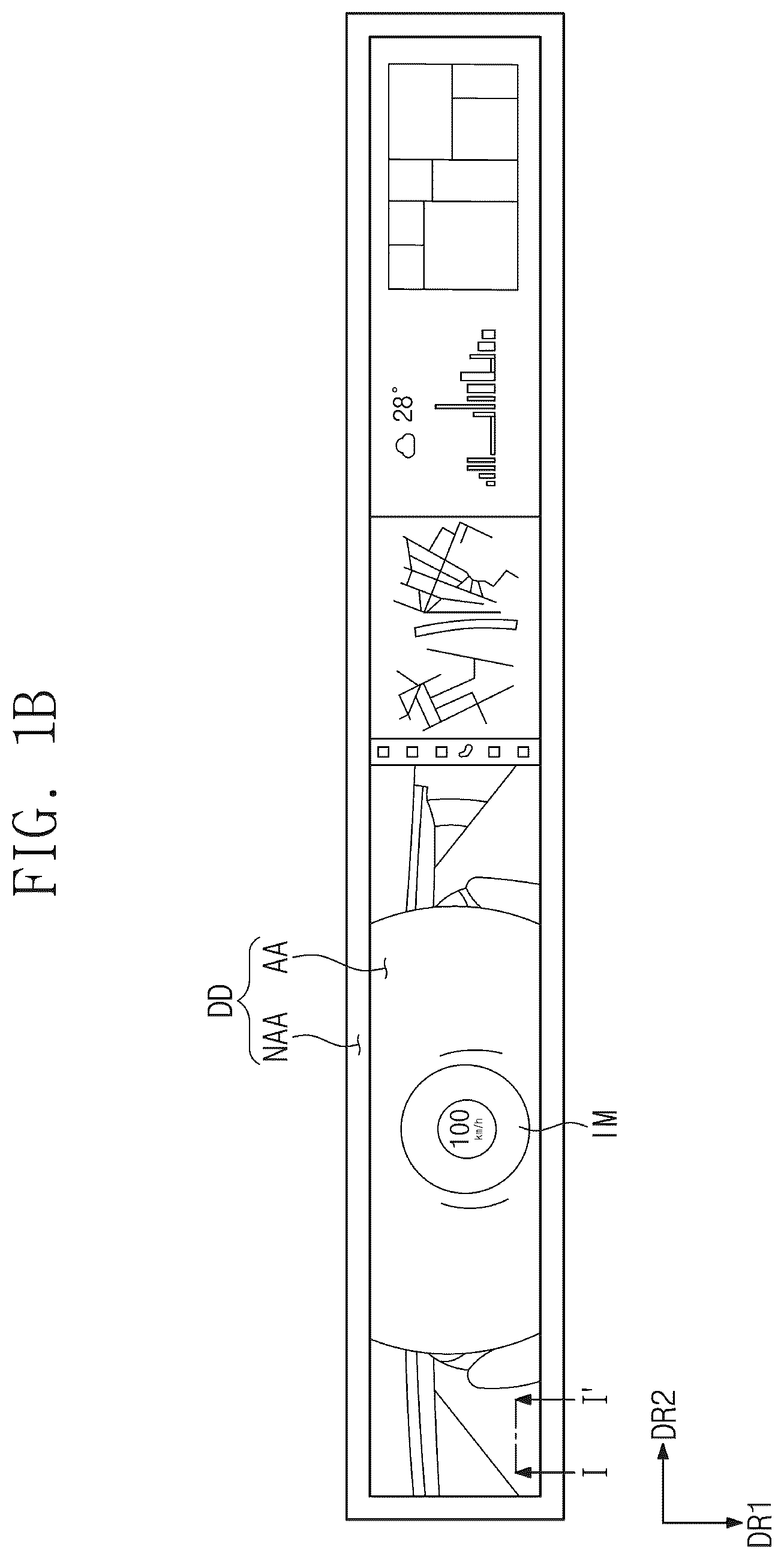 Patent US12613596 Figure 2 – Display device