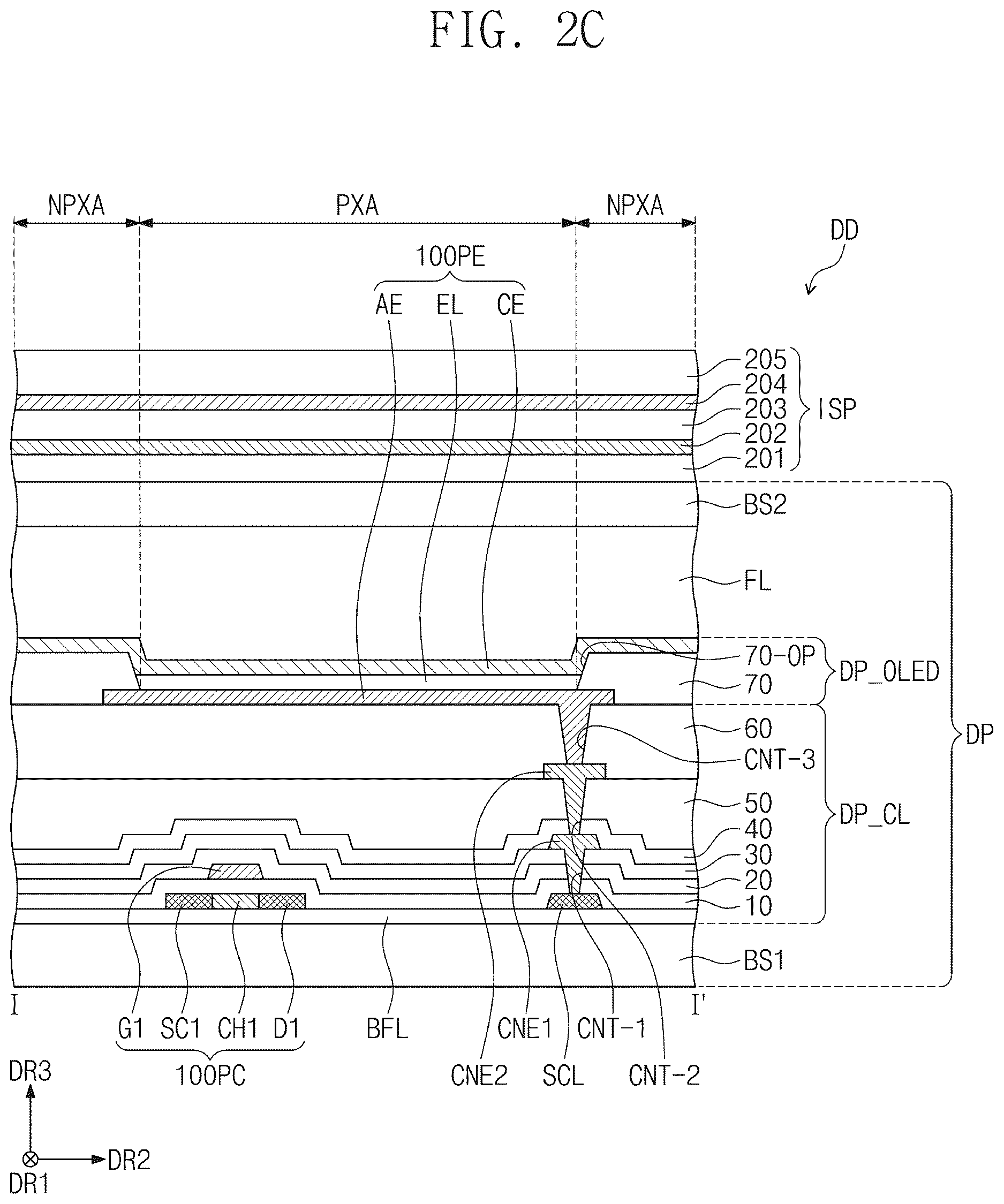 Patent US12613596 Figure 4 – Display device