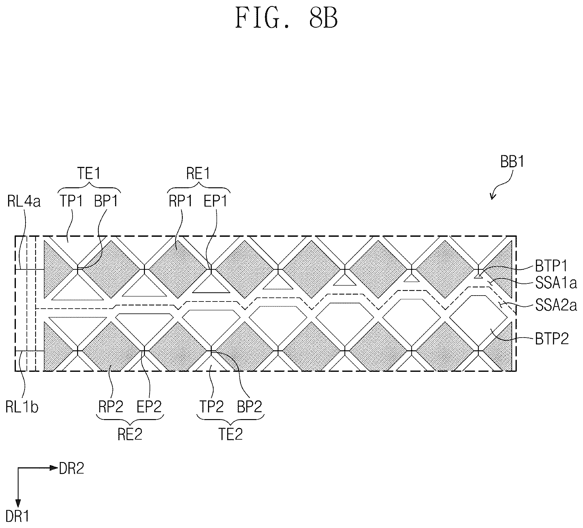 Patent US12613596 Figure 15 – Display device