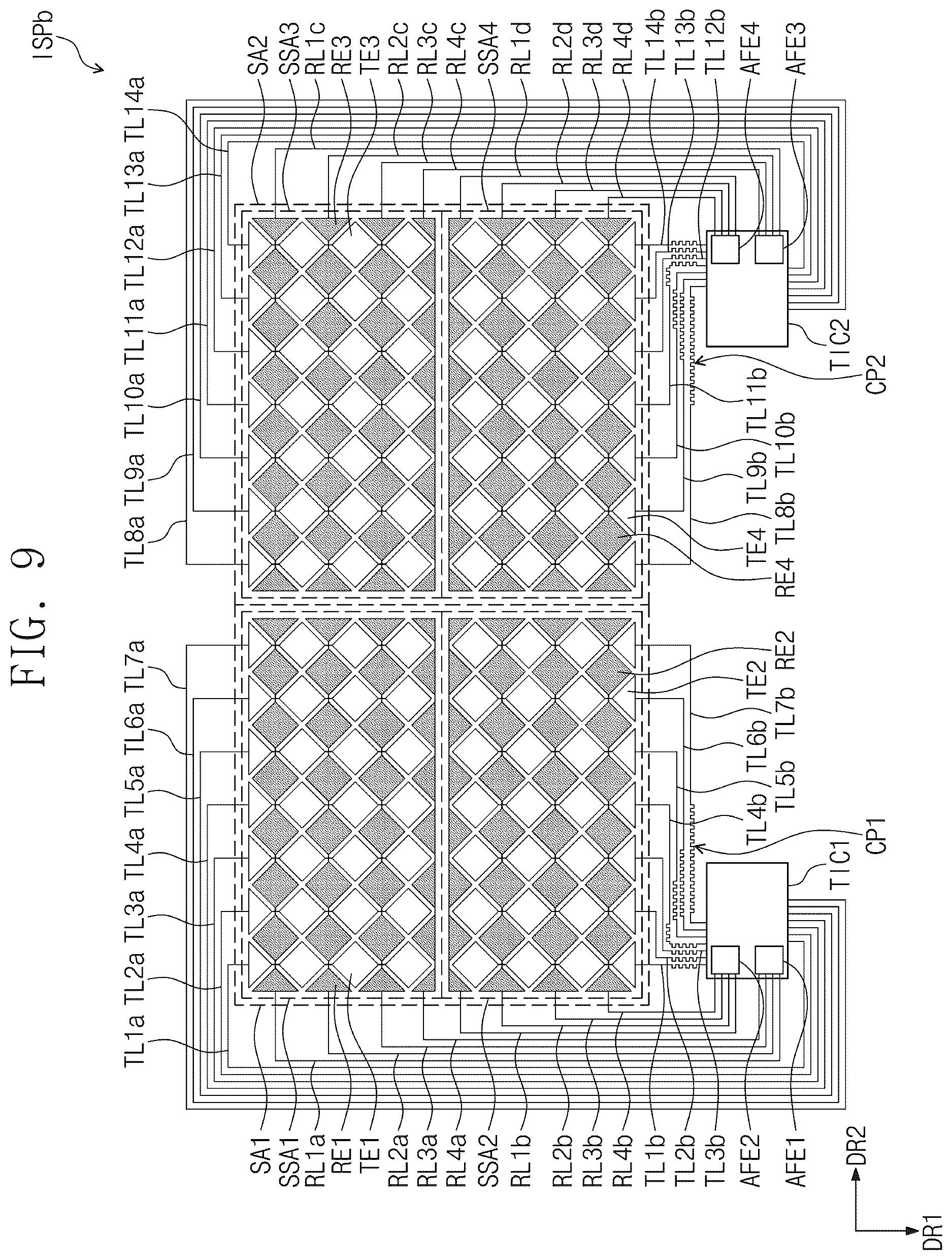 Patent US12613596 Figure 16 – Display device