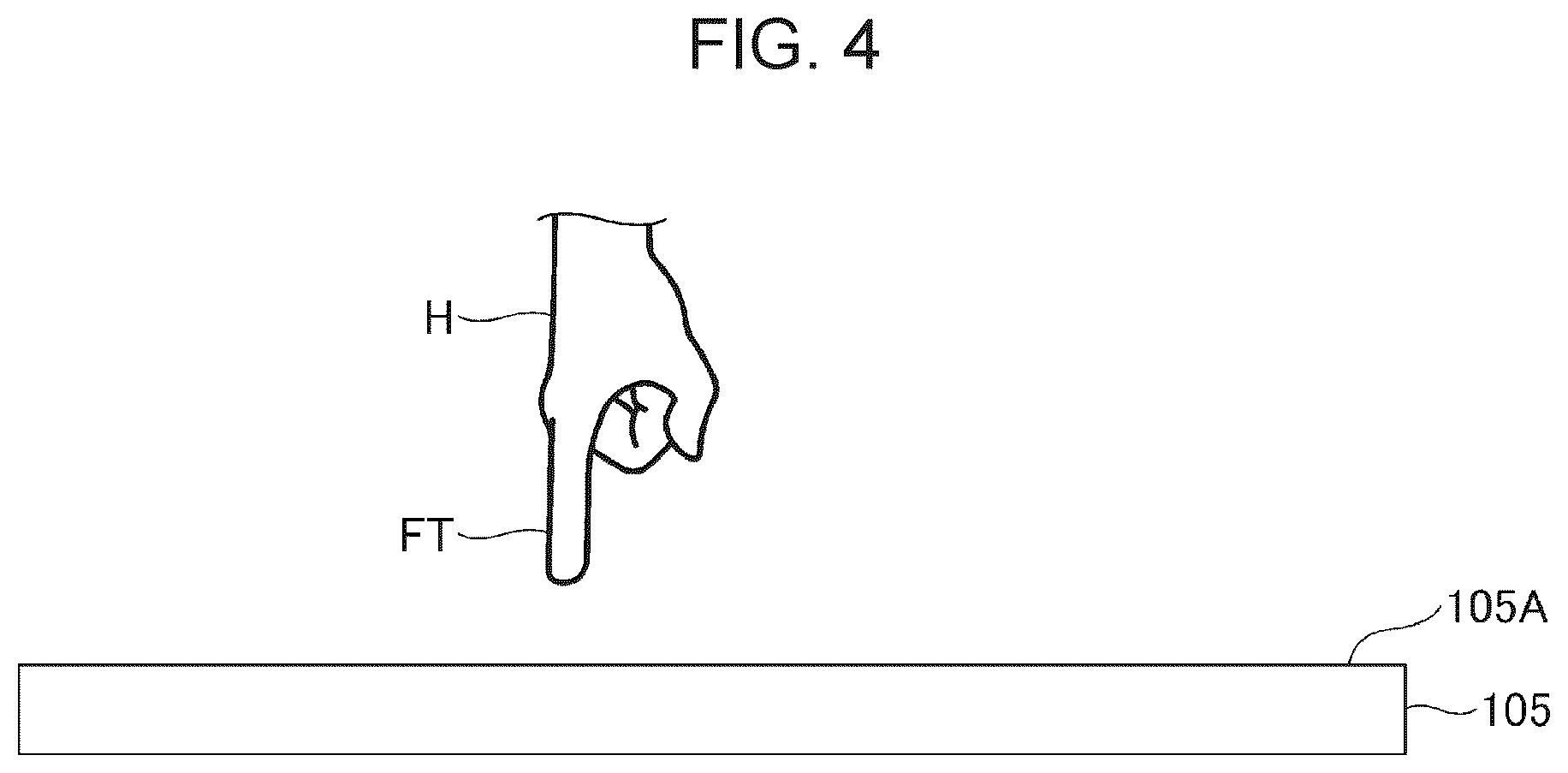 Patent US12613598 Figure 4 – Coordinate input device