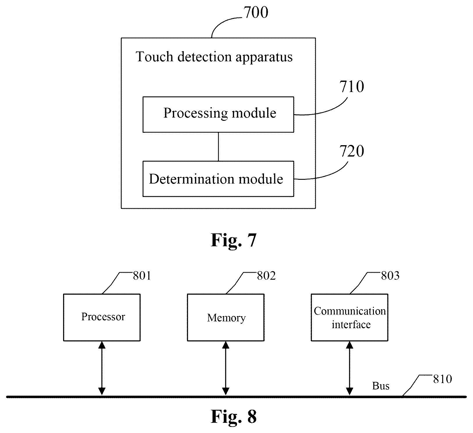 Patent US12613601 Figure 7 – Touch detection method and apparatus, electronic device, and readable storage medium