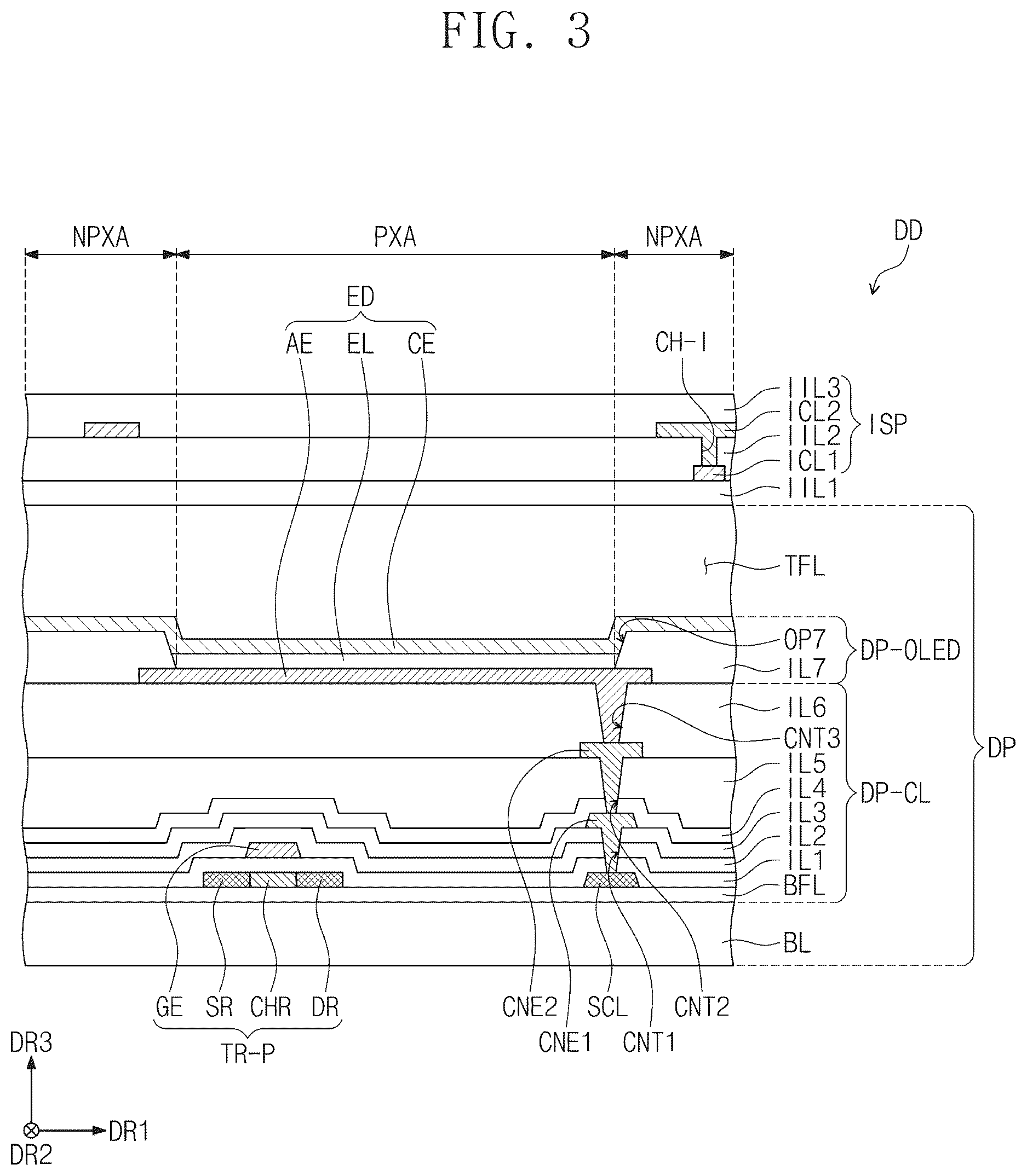 Patent US12613602 Figure 5 – Display device