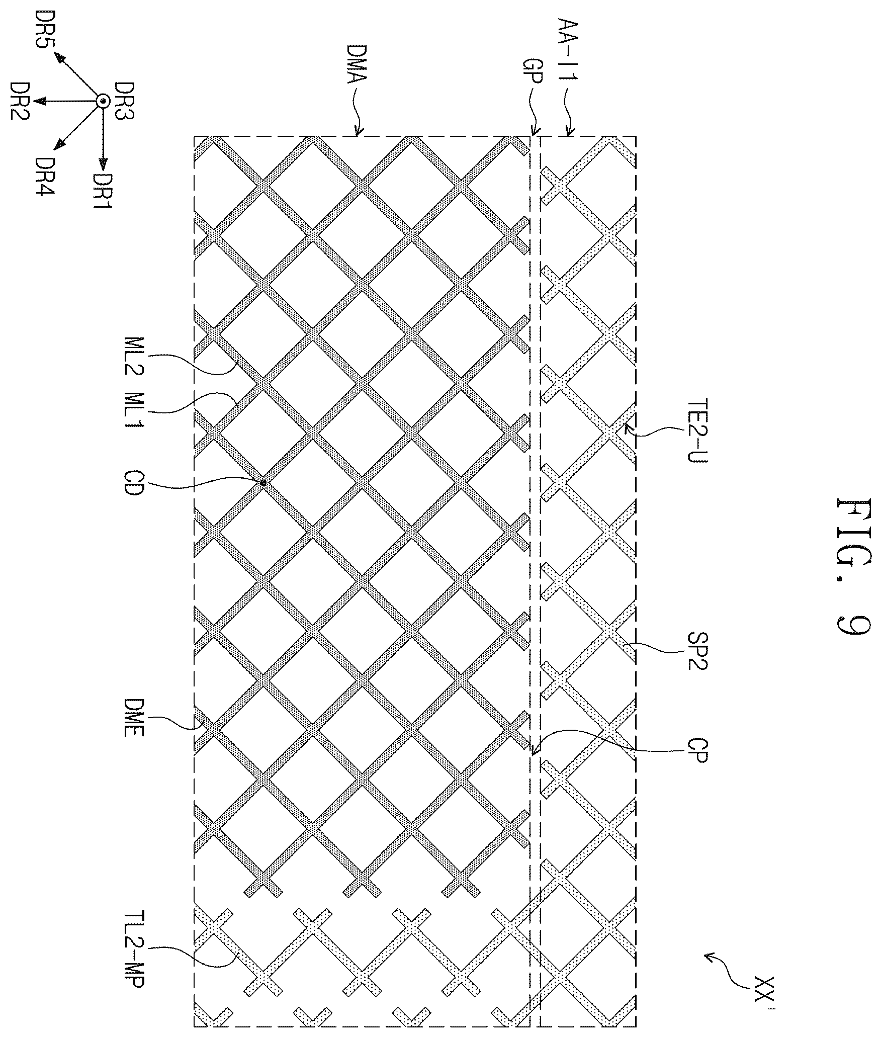 Patent US12613602 Figure 18 – Display device