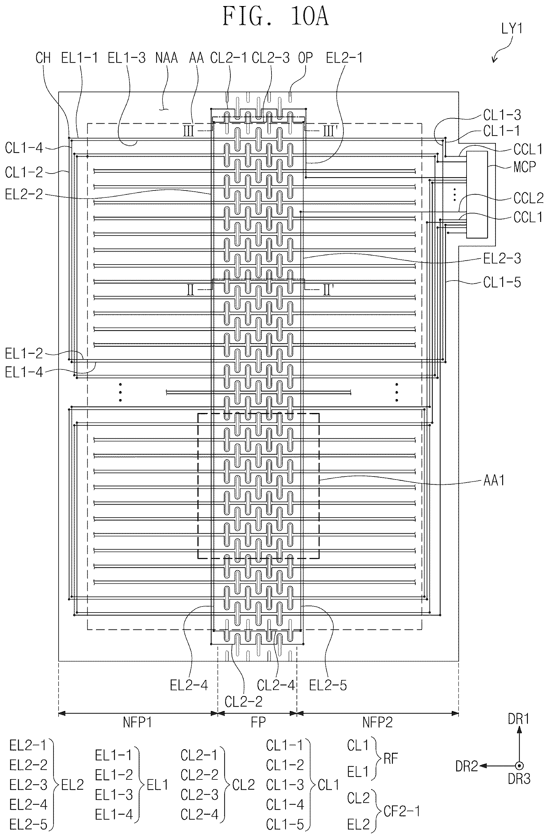 Patent US12613605 Figure 9 – Display device including digitizer with sensing coils