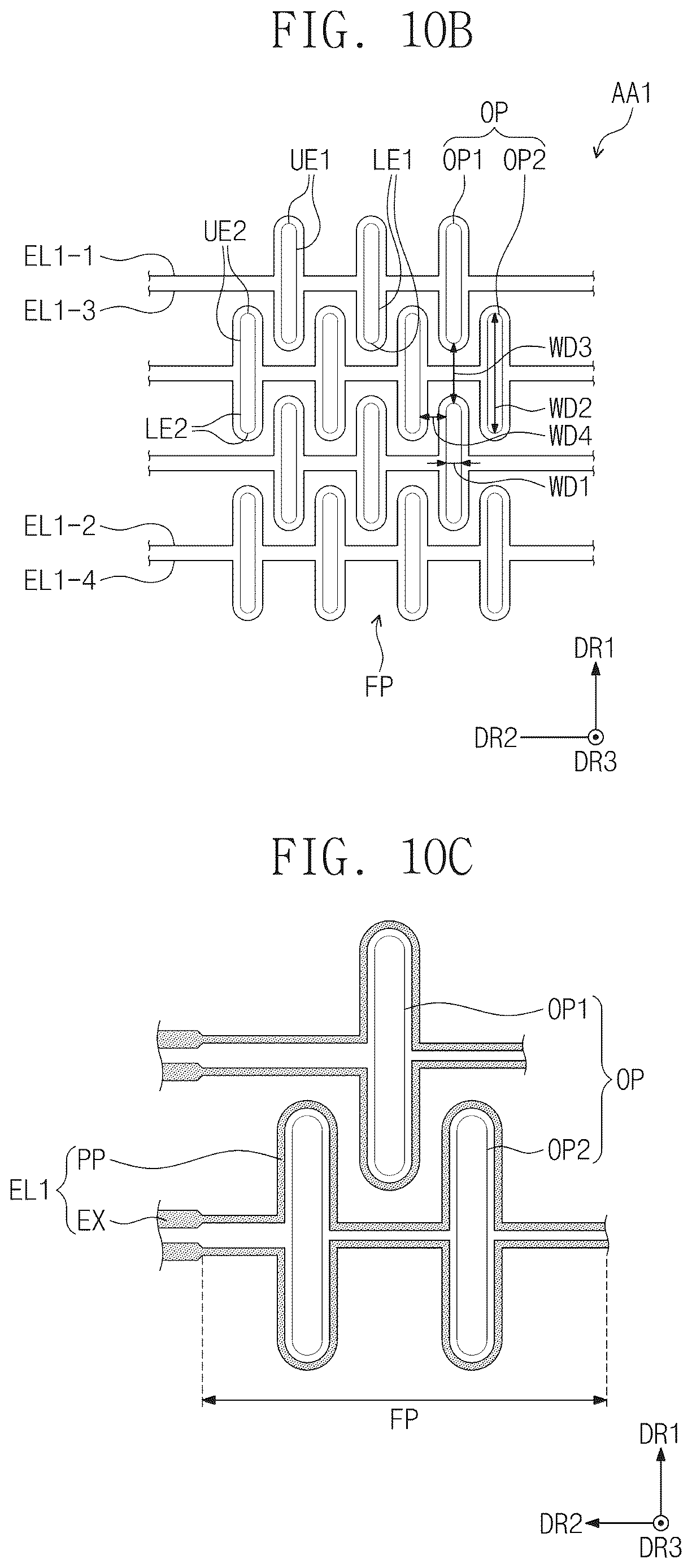 Patent US12613605 Figure 10 – Display device including digitizer with sensing coils