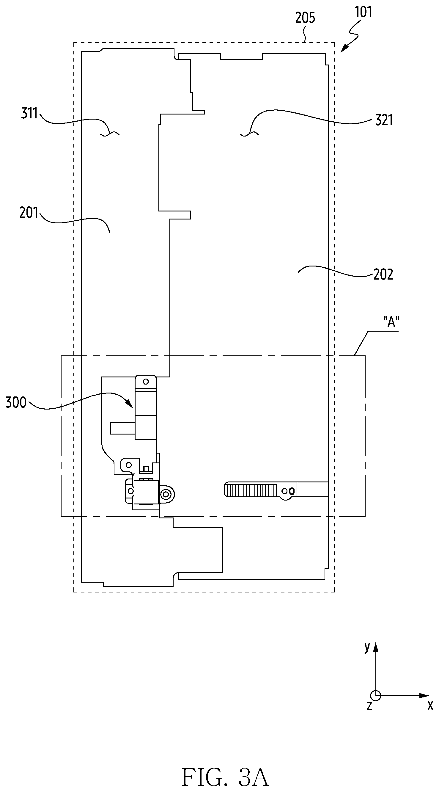 Patent US12613606 Figure 3 – Electronic device for adaptively changing representation of image according to change in display area of rollable display