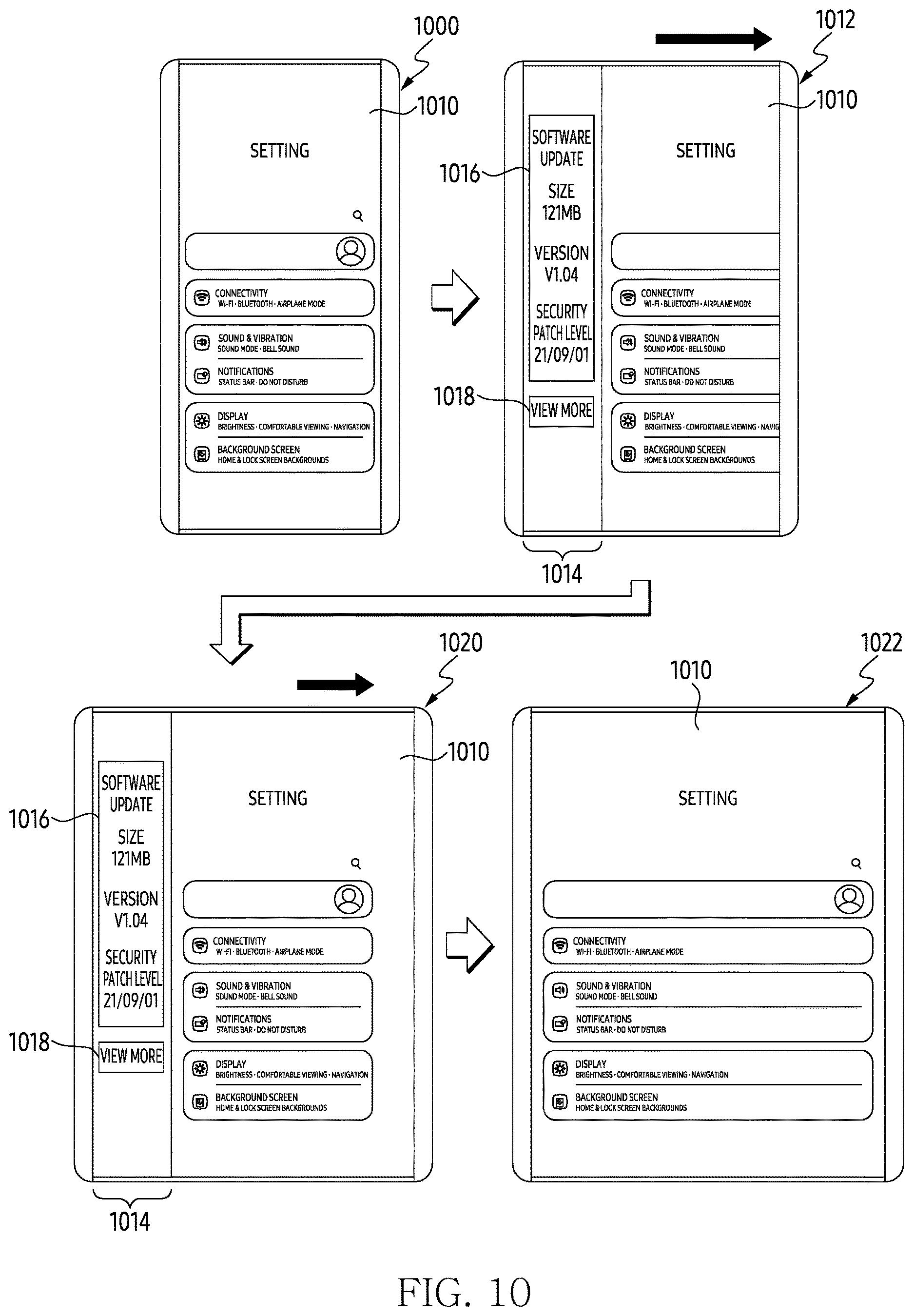 Patent US12613606 Figure 12 – Electronic device for adaptively changing representation of image according to change in display area of rollable display