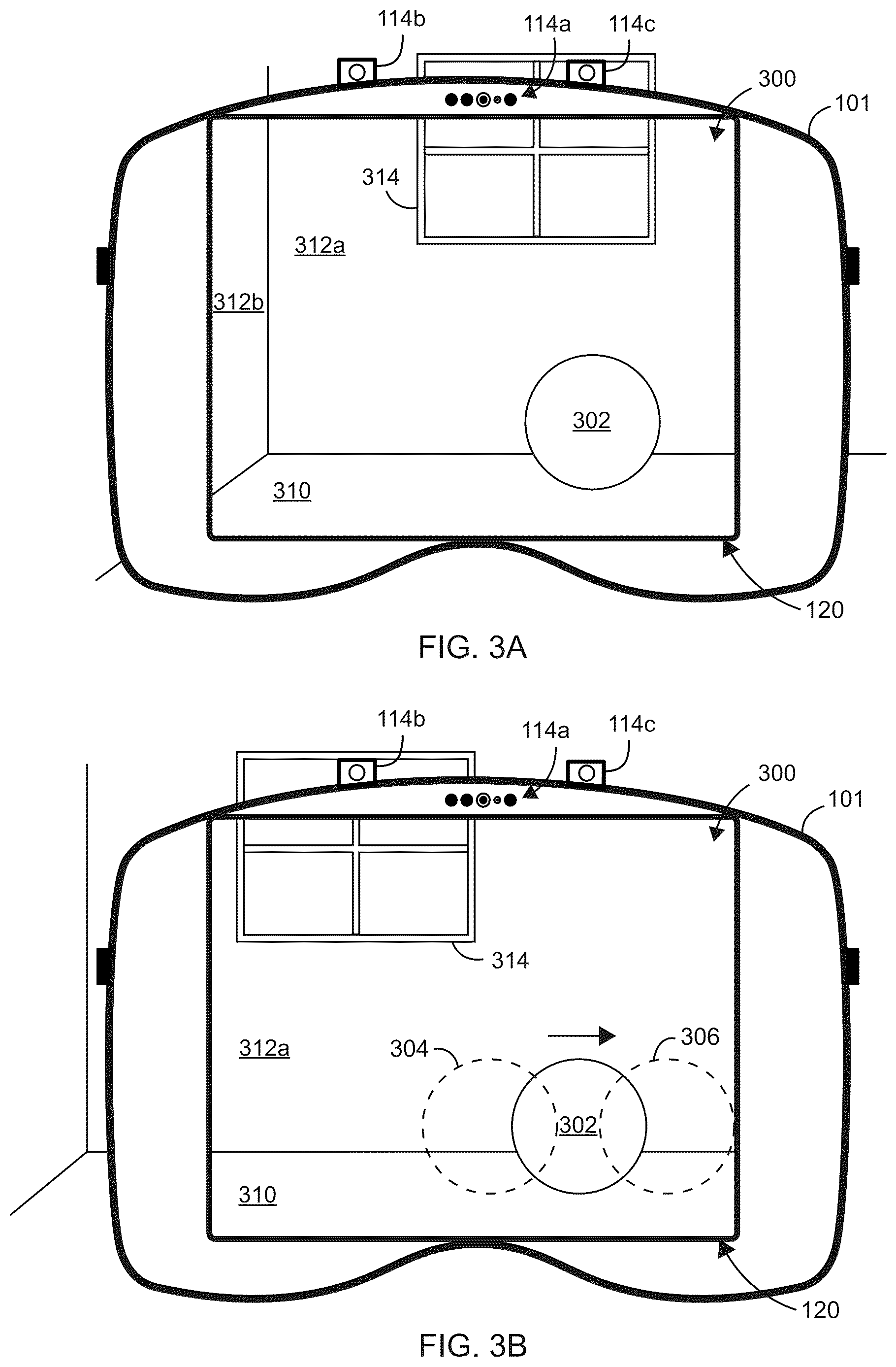 Patent US12613609 Figure 3 – Systems and methods of motion-based user interfaces