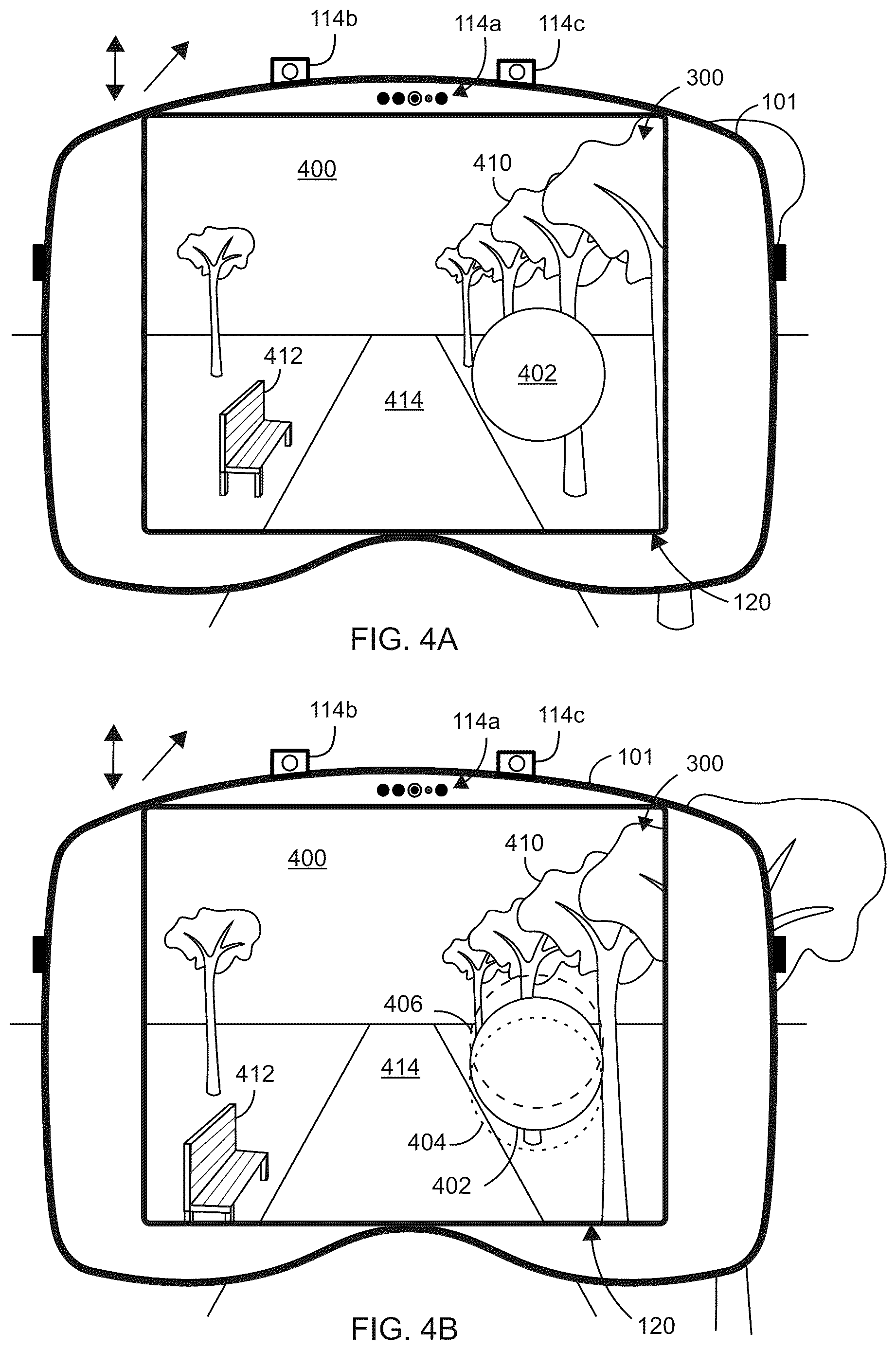 Patent US12613609 Figure 5 – Systems and methods of motion-based user interfaces