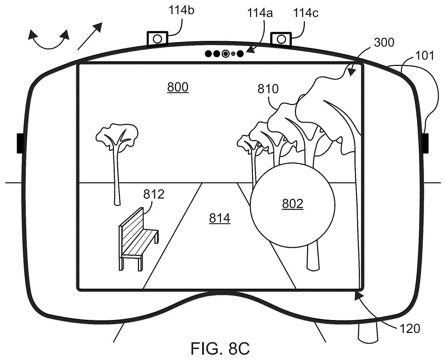 Patent US12613609 Figure 11 – Systems and methods of motion-based user interfaces