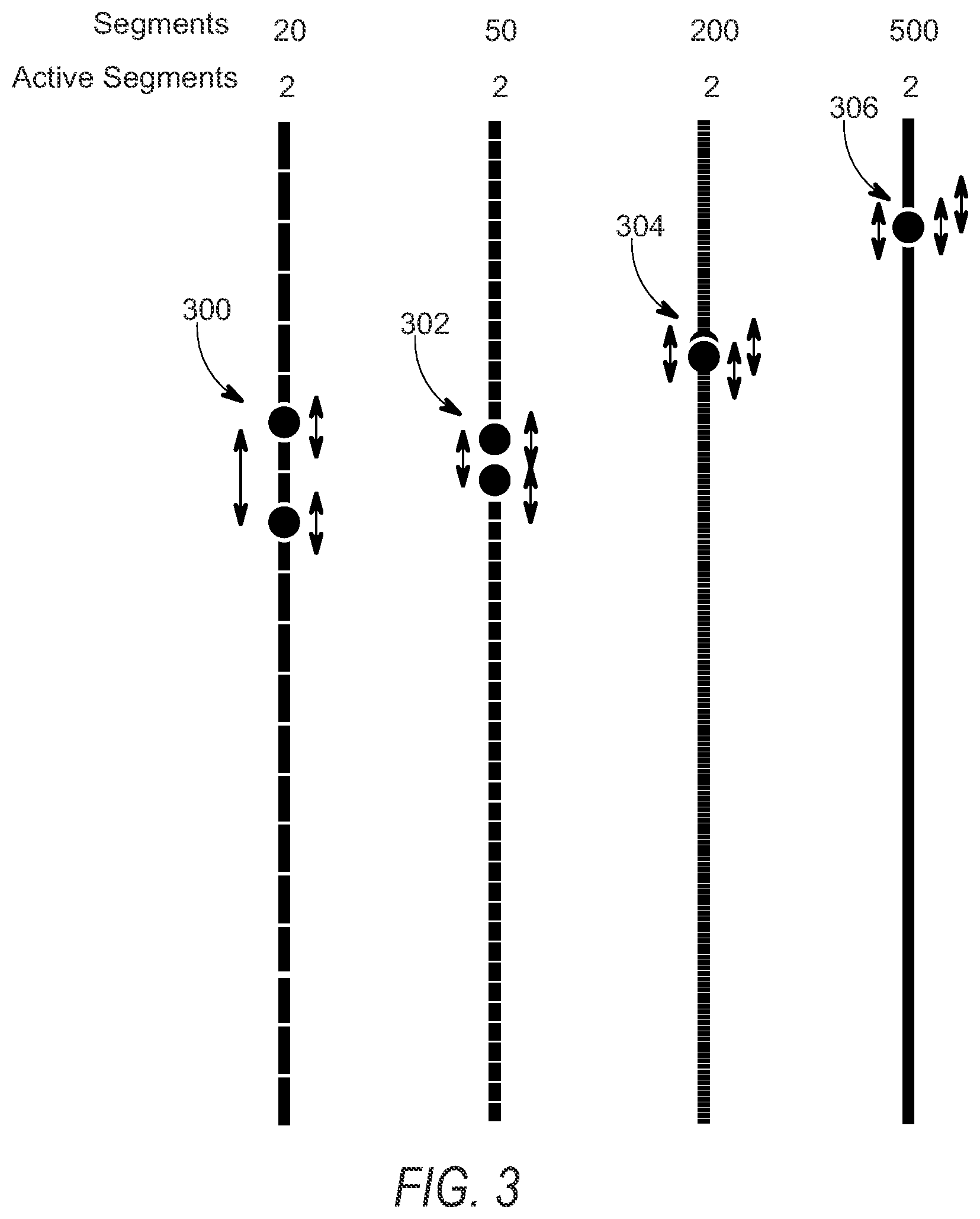 Patent US12613611 Figure 3 – Linear and non-linear range-based plot pane selection