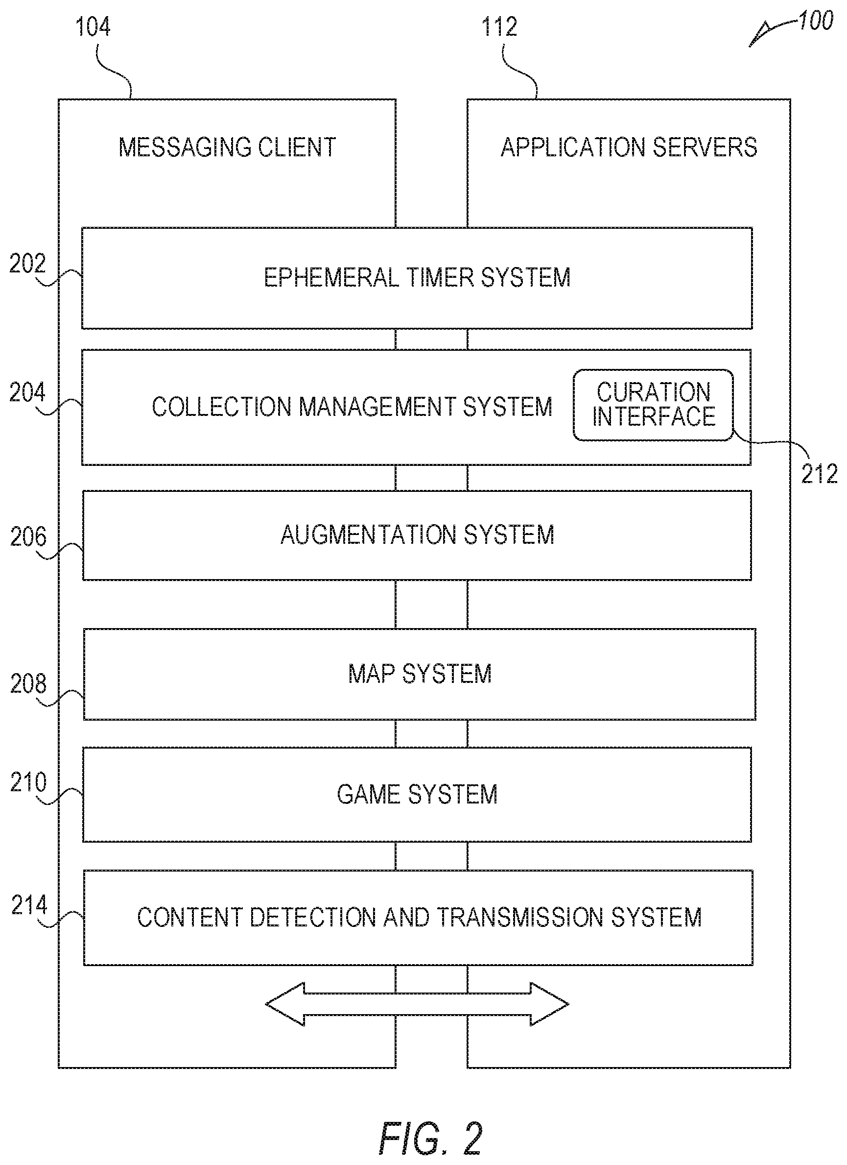 Patent US12613612 Figure 2 – Media content detection and management