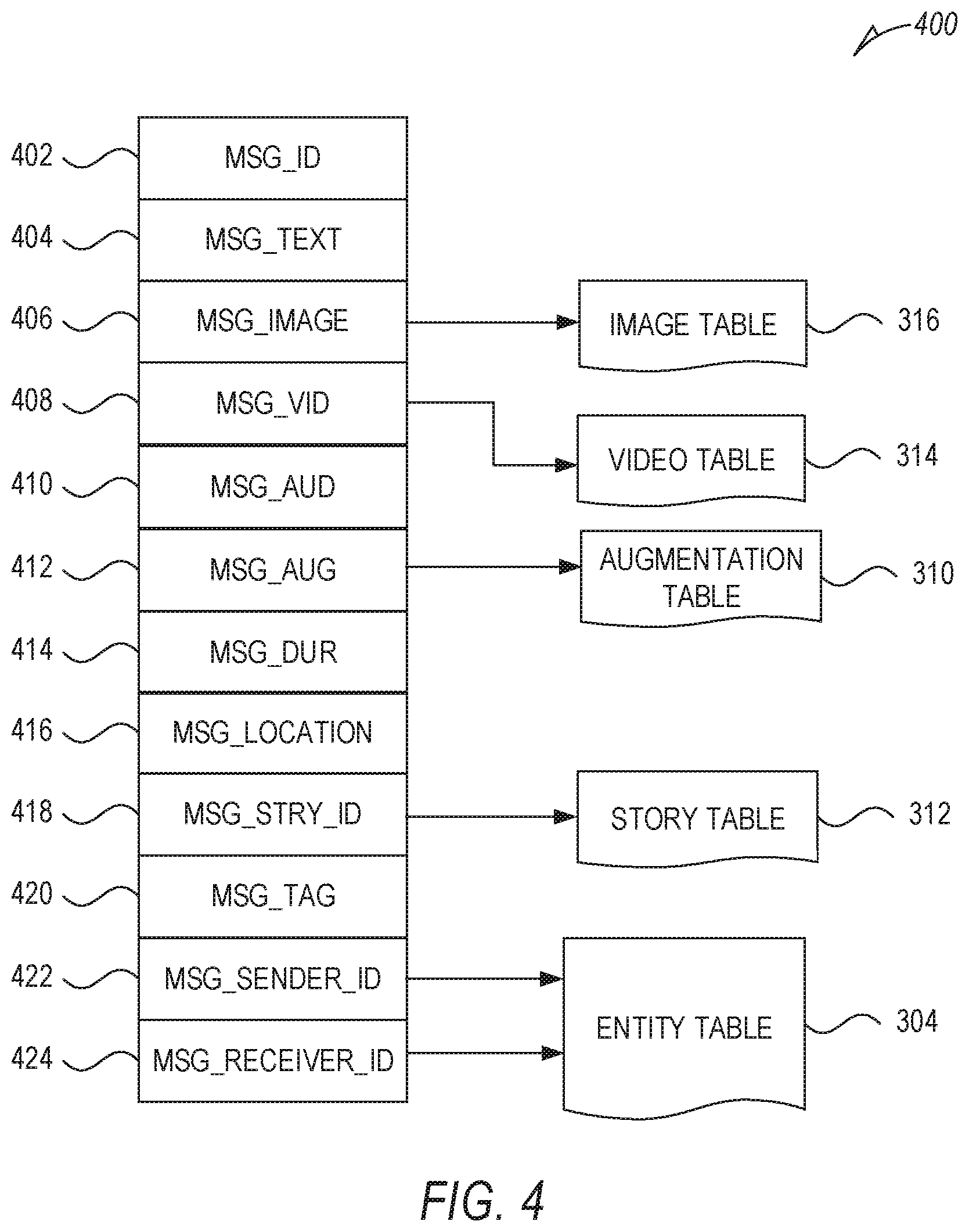 Patent US12613612 Figure 4 – Media content detection and management