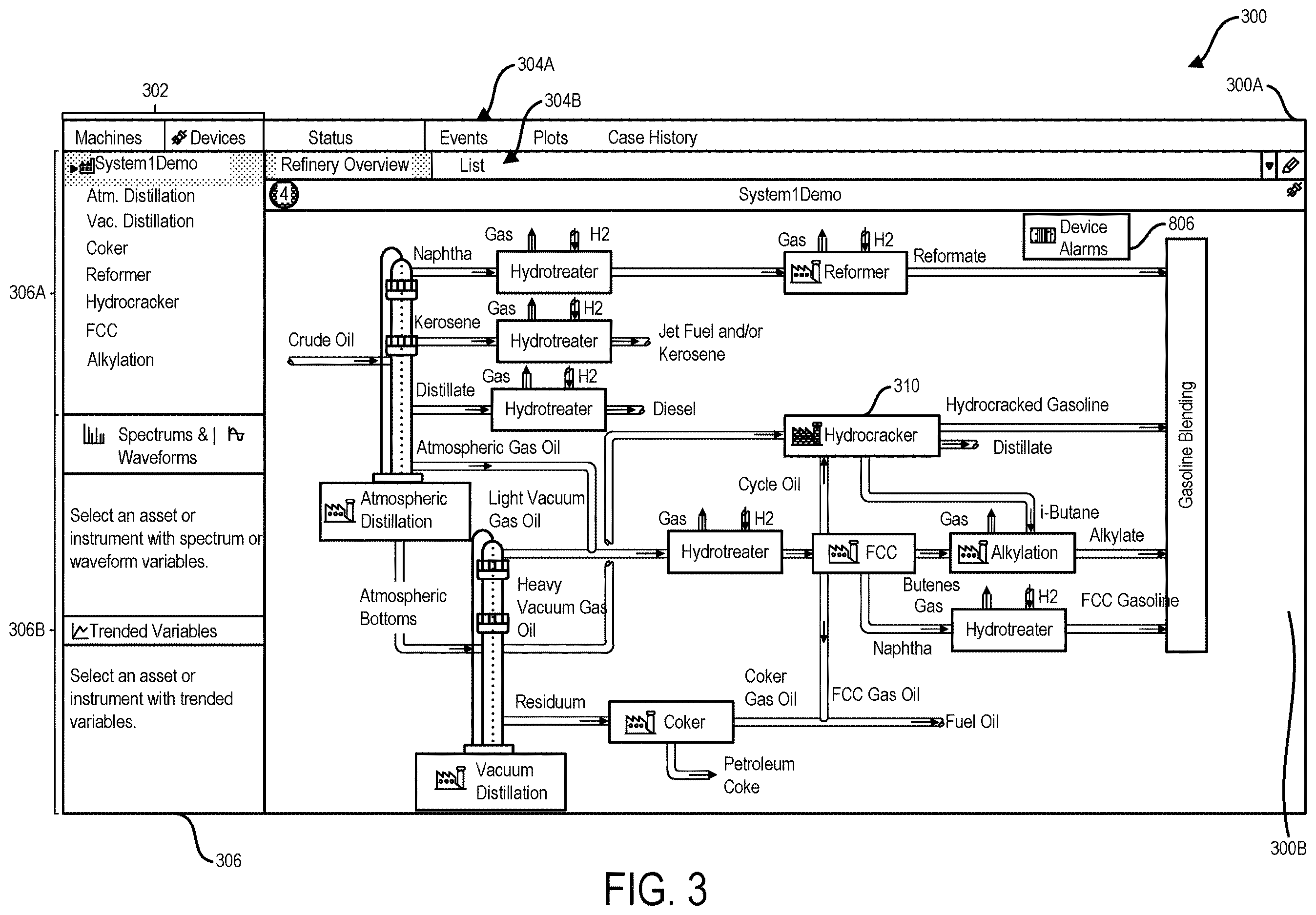 Patent US12613617 Figure 3 – Human machine interface generation for industrial monitoring