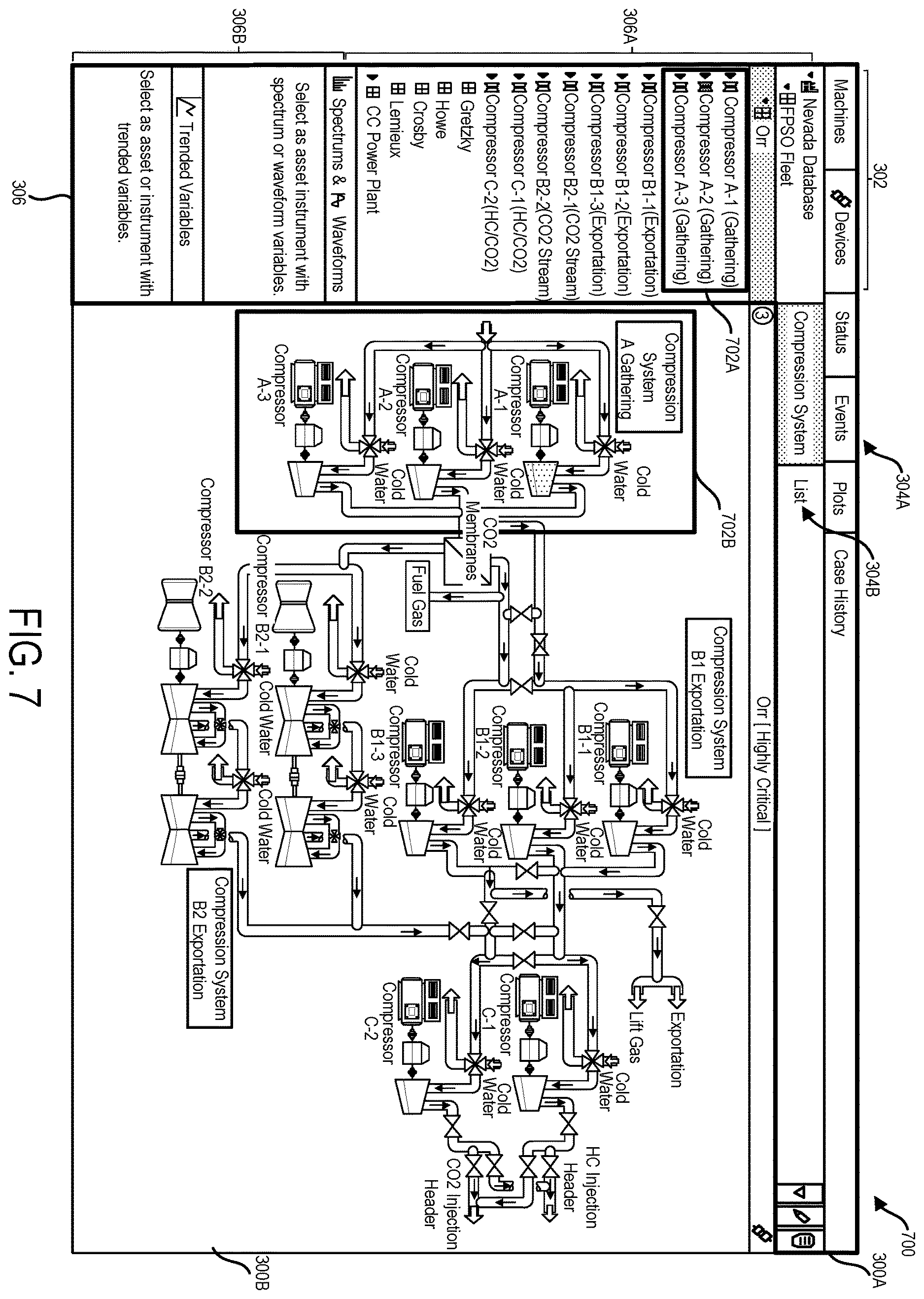 Patent US12613617 Figure 7 – Human machine interface generation for industrial monitoring