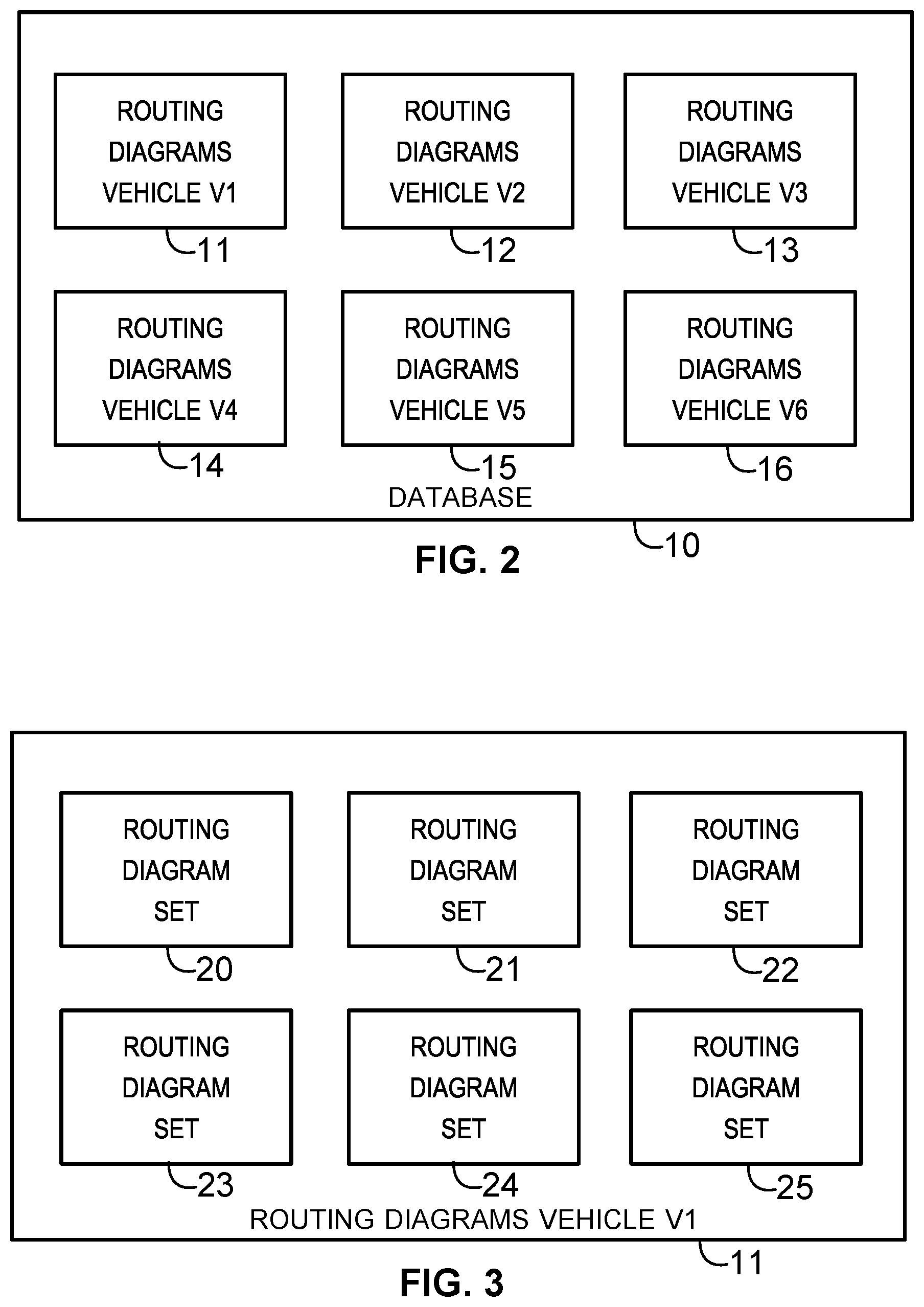 Patent US12613618 Figure 2 – Method and system for displaying multiple routing diagrams