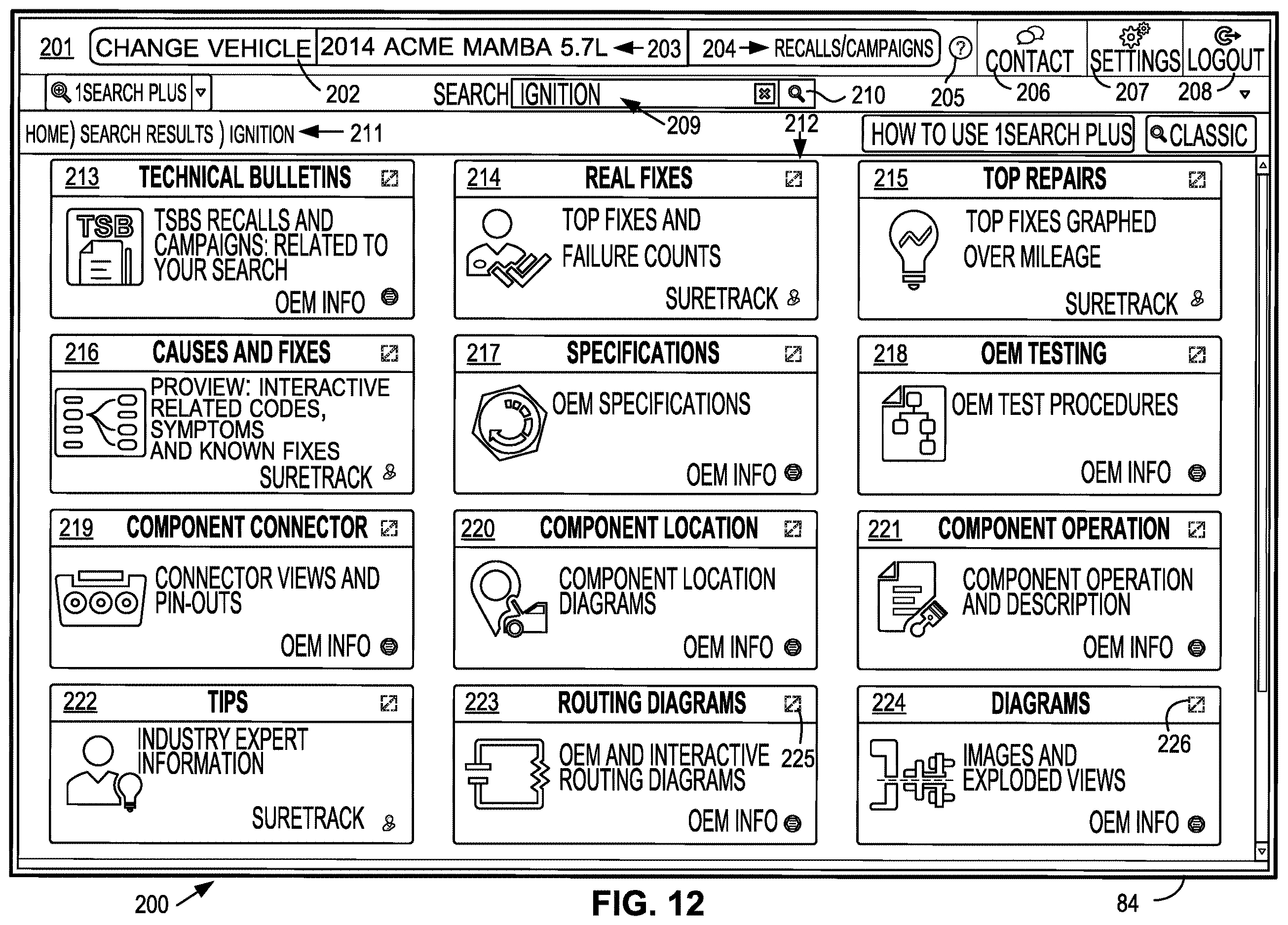 Patent US12613618 Figure 8 – Method and system for displaying multiple routing diagrams