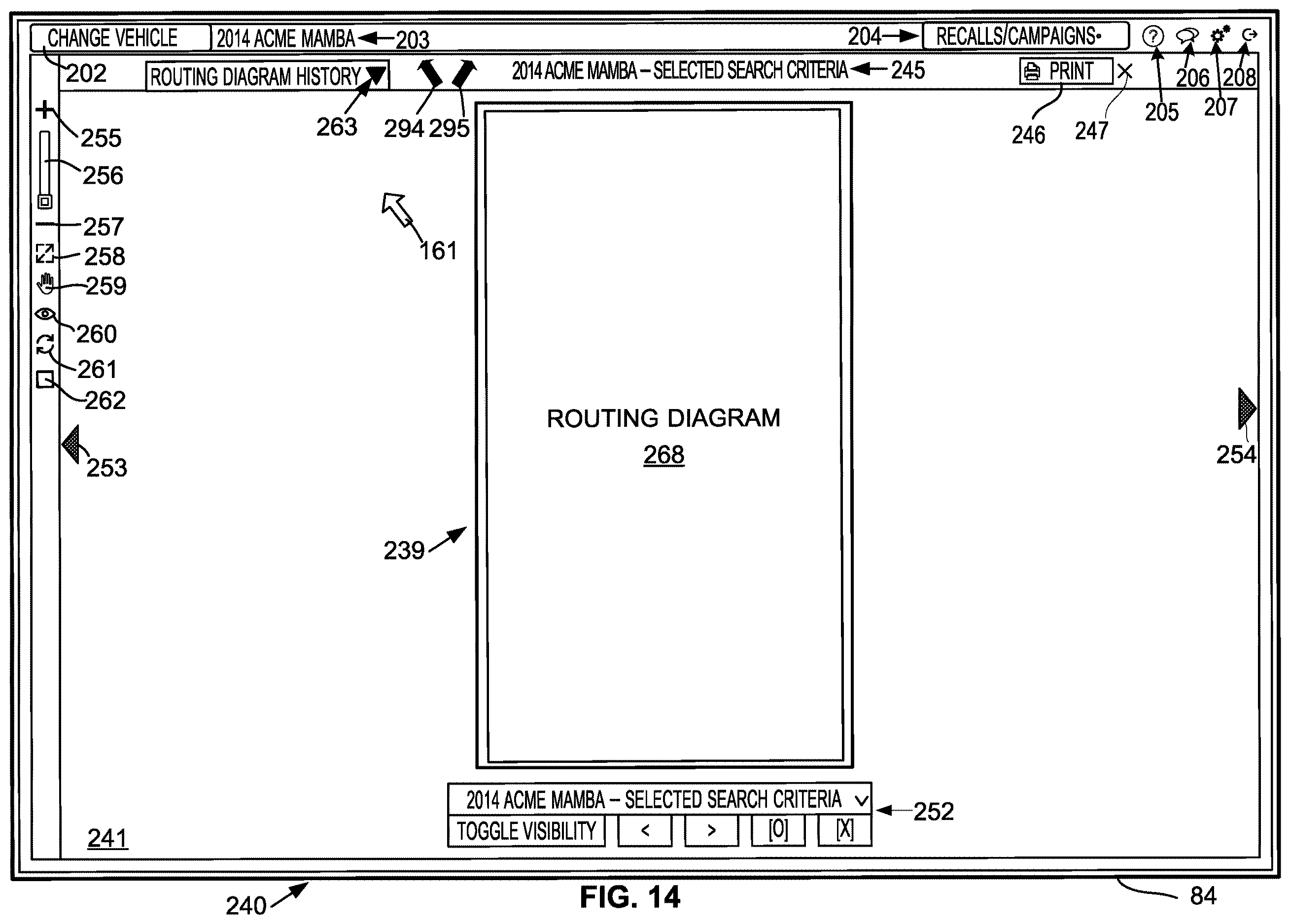Patent US12613618 Figure 10 – Method and system for displaying multiple routing diagrams