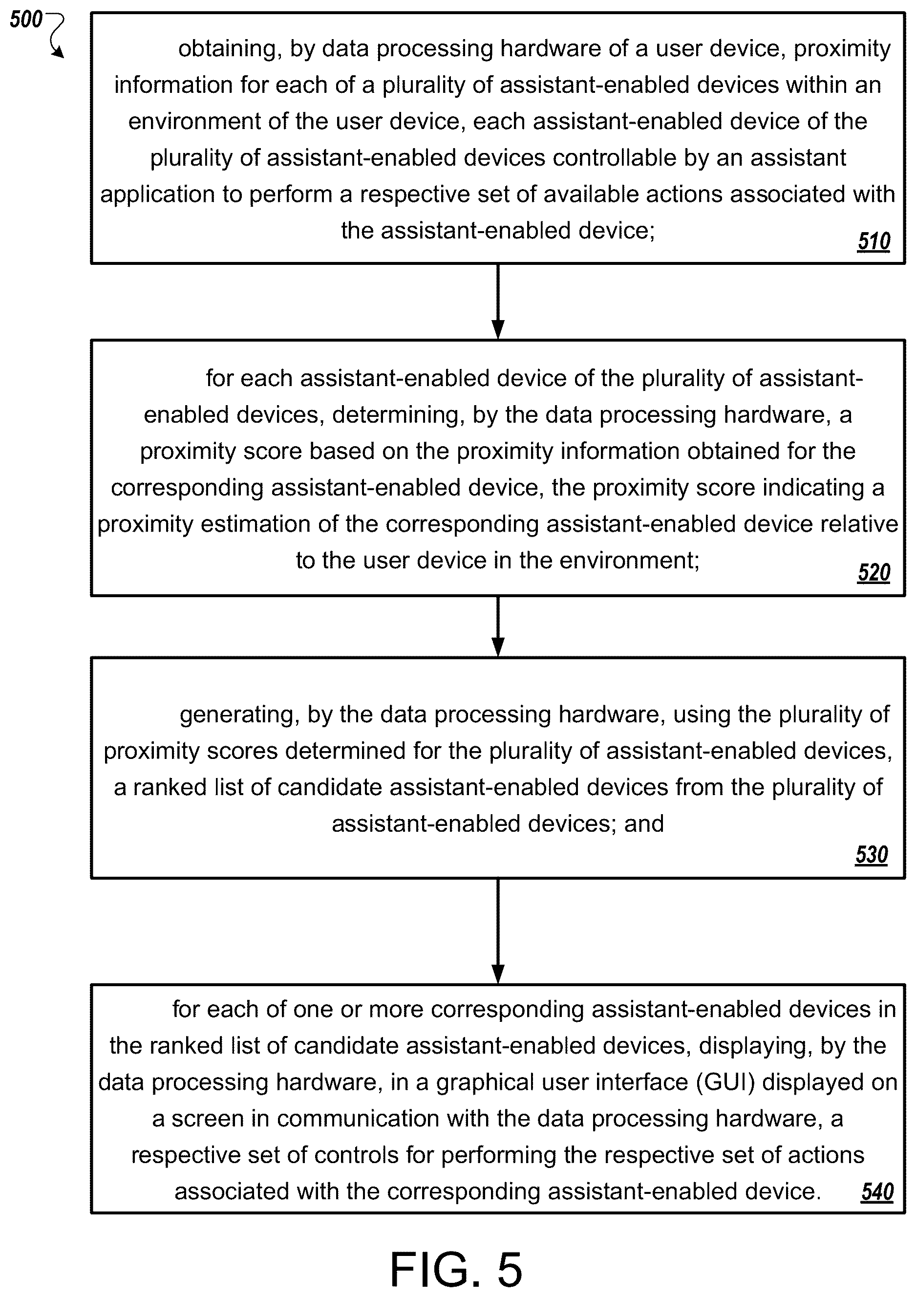 Patent US12613626 Figure 9 – Proximity-based controls on a second device