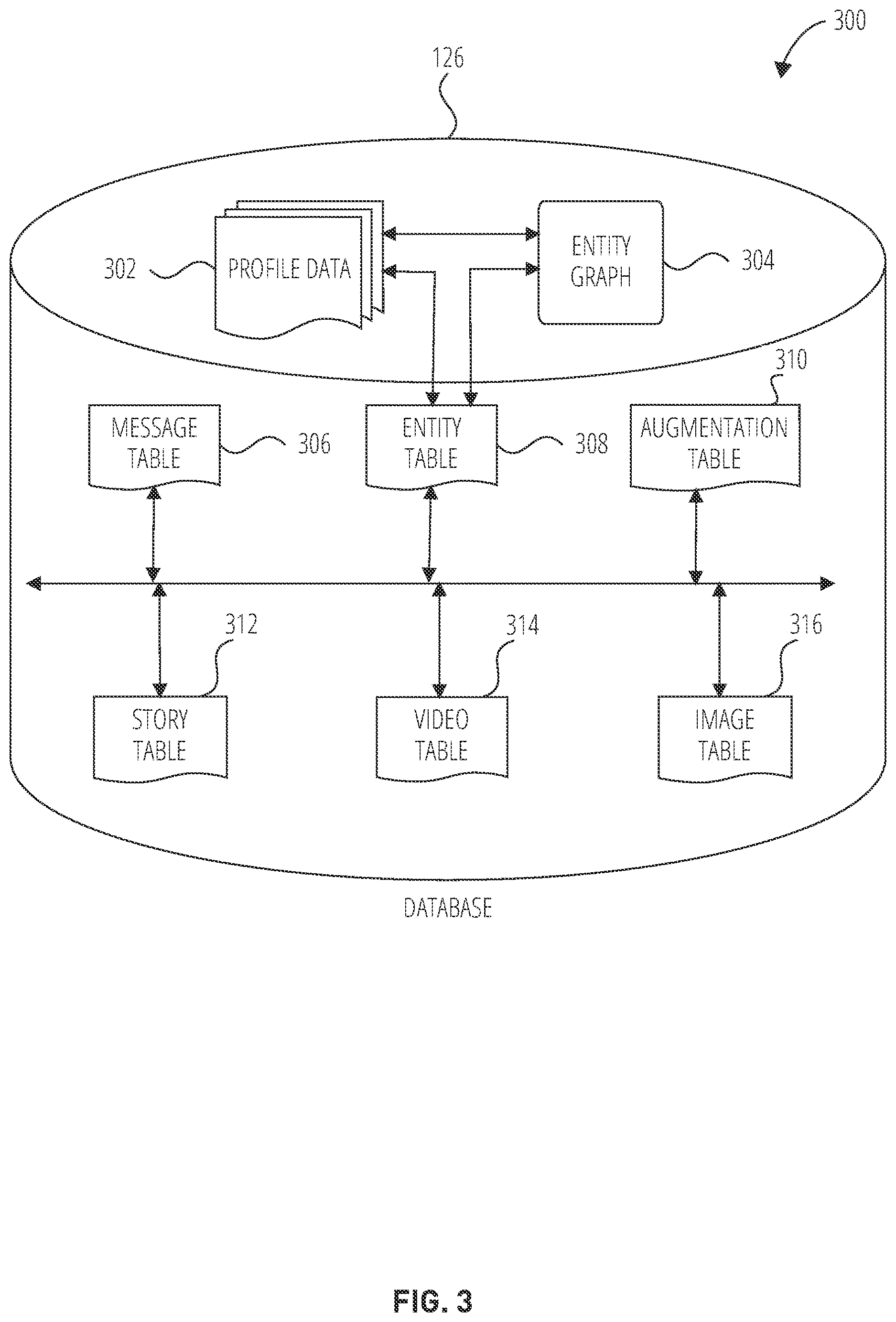 Patent US12613628 Figure 3 – Providing a reply interface for a media content item within a messaging system