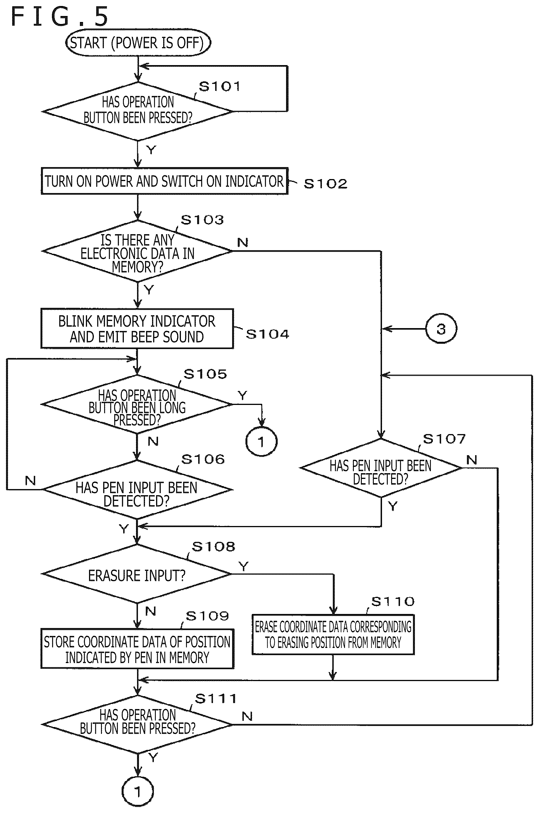 Patent US12613629 Figure 4 – Handwriting input device