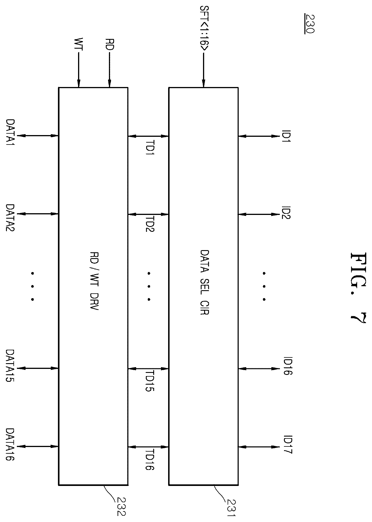 Patent US12613633 Figure 7 – Data input and output method and semiconductor device using the same