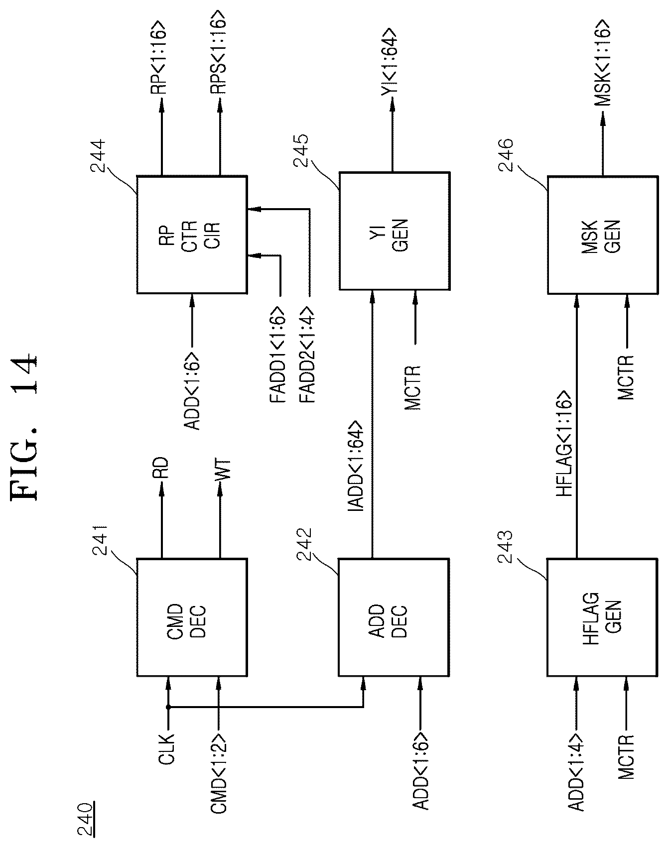 Patent US12613633 Figure 14 – Data input and output method and semiconductor device using the same