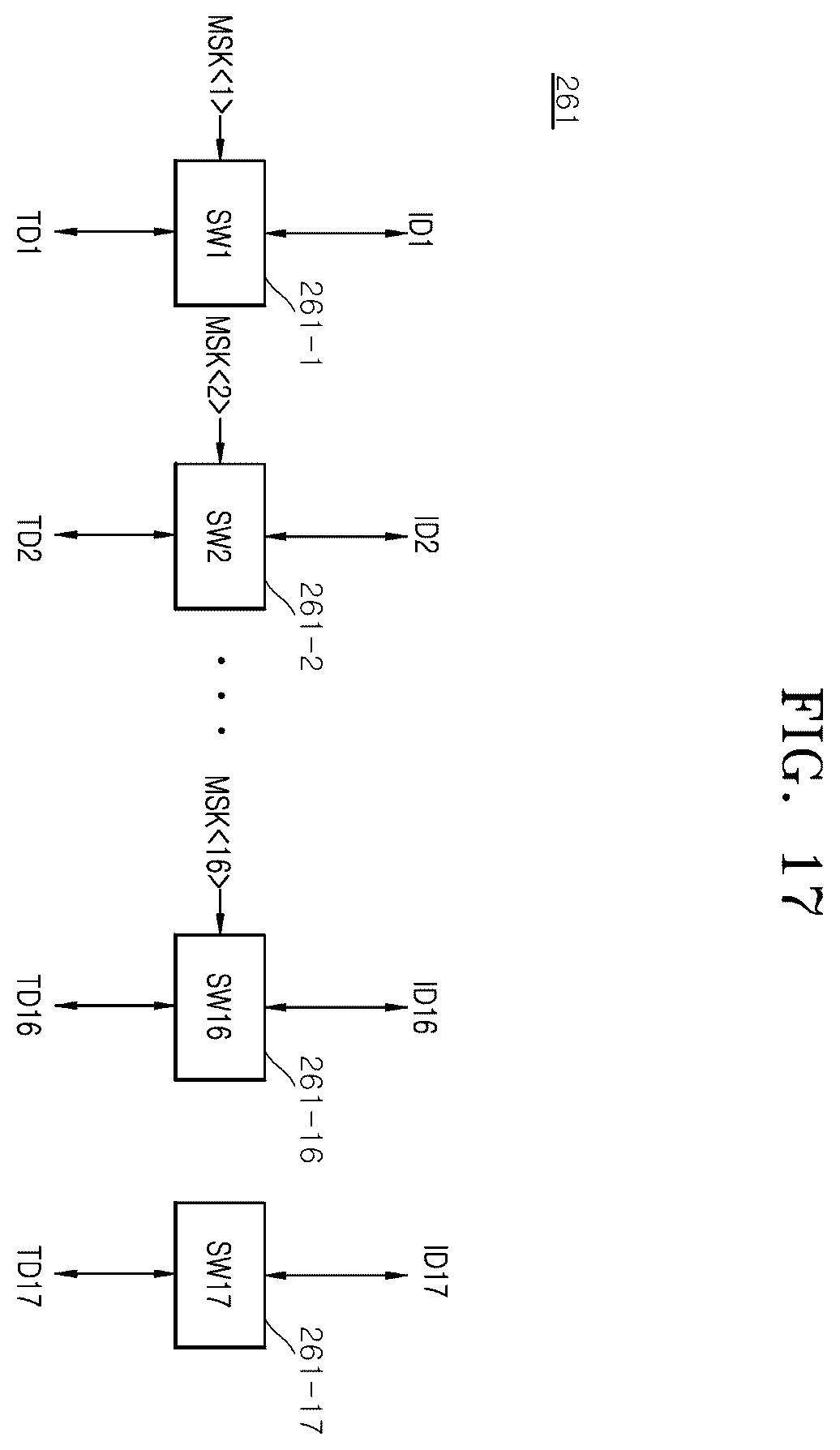 Patent US12613633 Figure 17 – Data input and output method and semiconductor device using the same